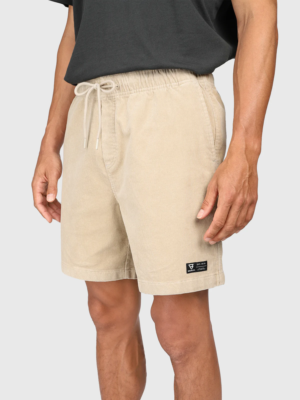 Ace Men Walk Shorts | Feather Grey - Image 2