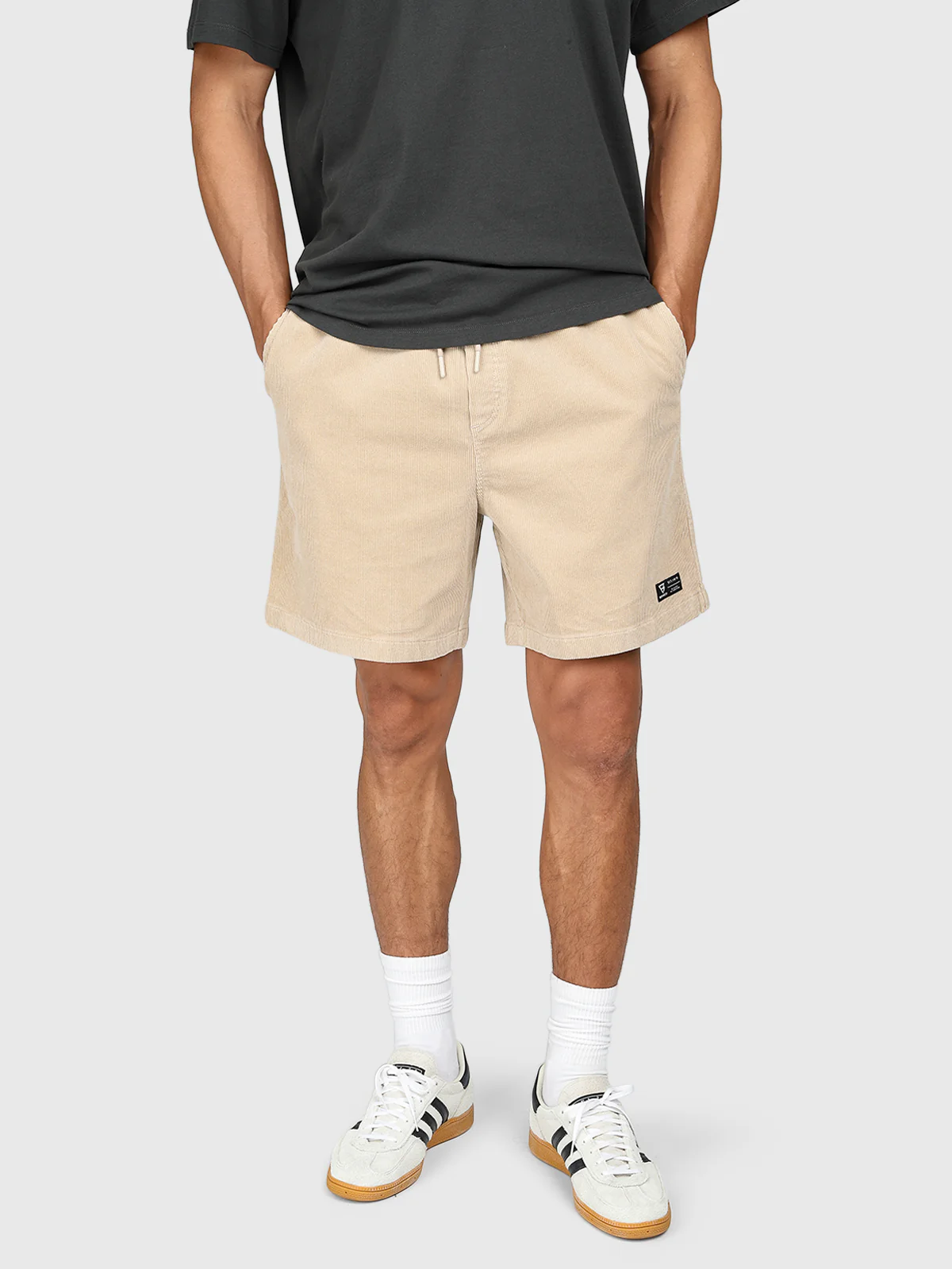 Ace Men Walk Shorts | Feather Grey - Image 4