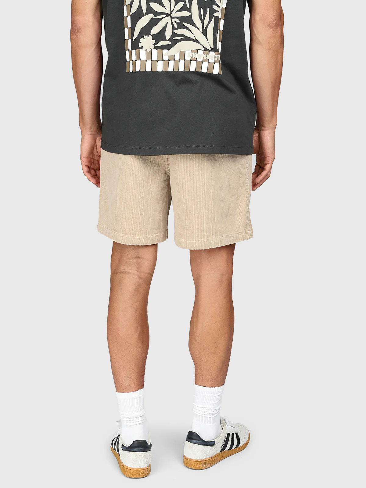 Ace Men Walk Shorts | Feather Grey - Image 5