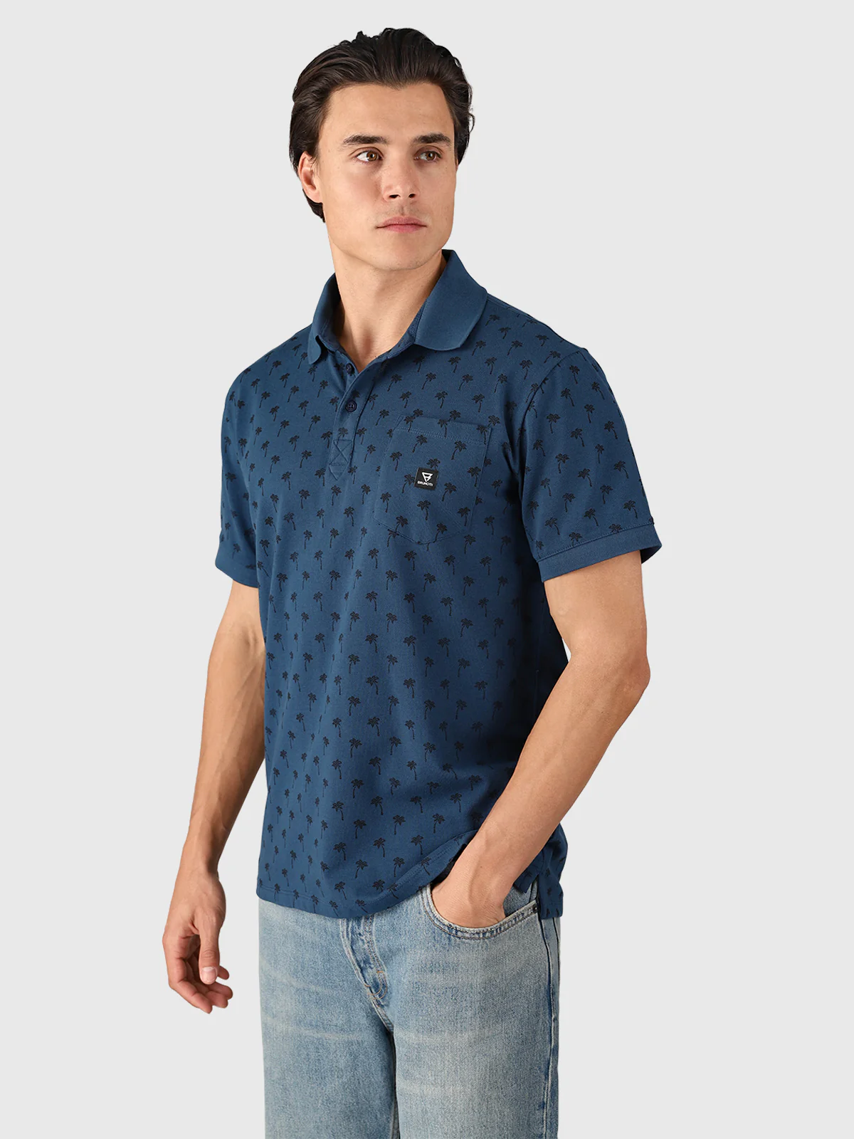 Addax-AO Men Polo | Night Blue - Image 4