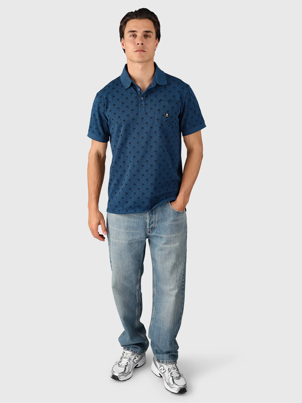 Addax-AO Men Polo | Night Blue - Image 5