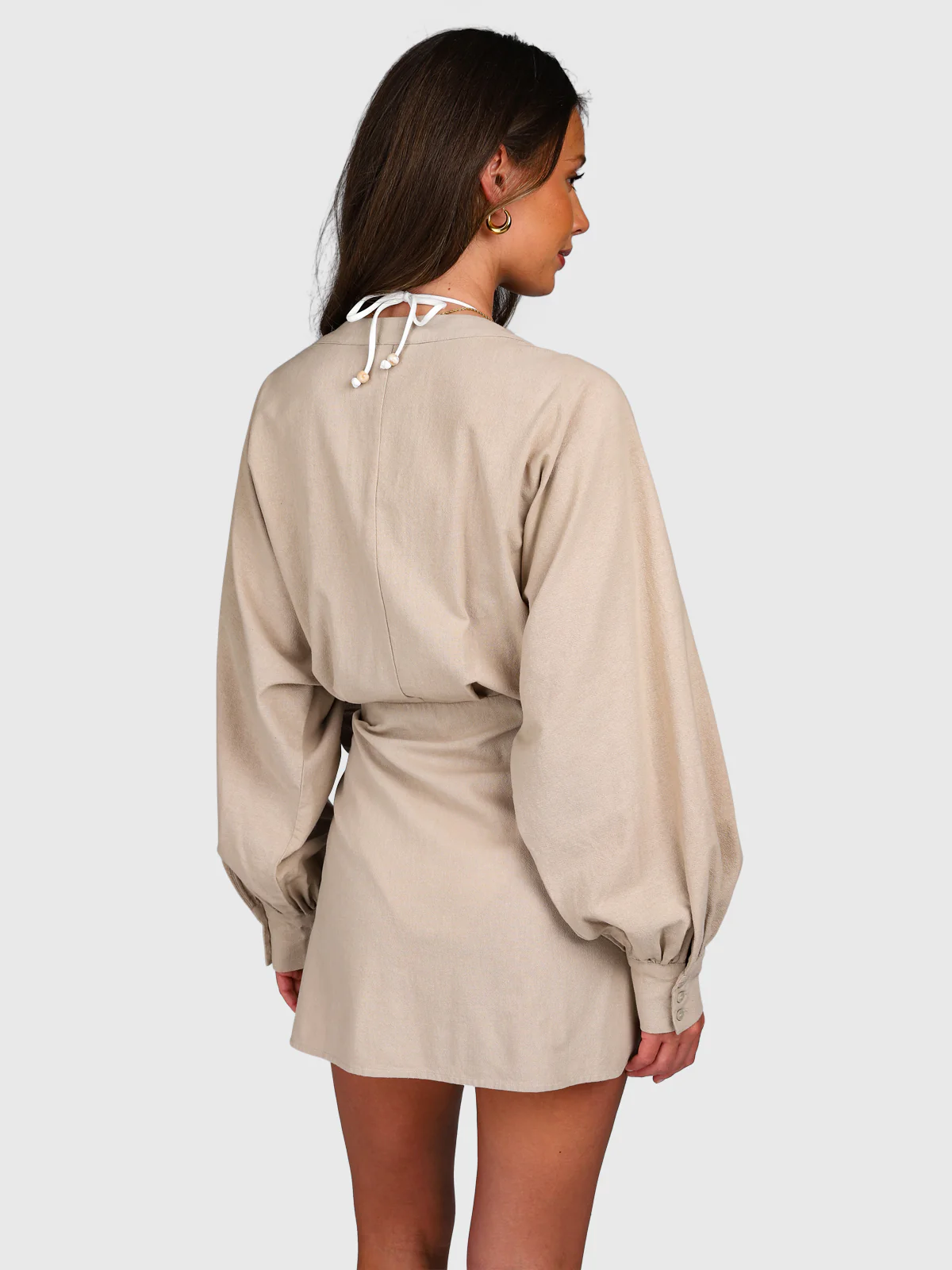 Alba Women Dress | Feather Grey - Image 2