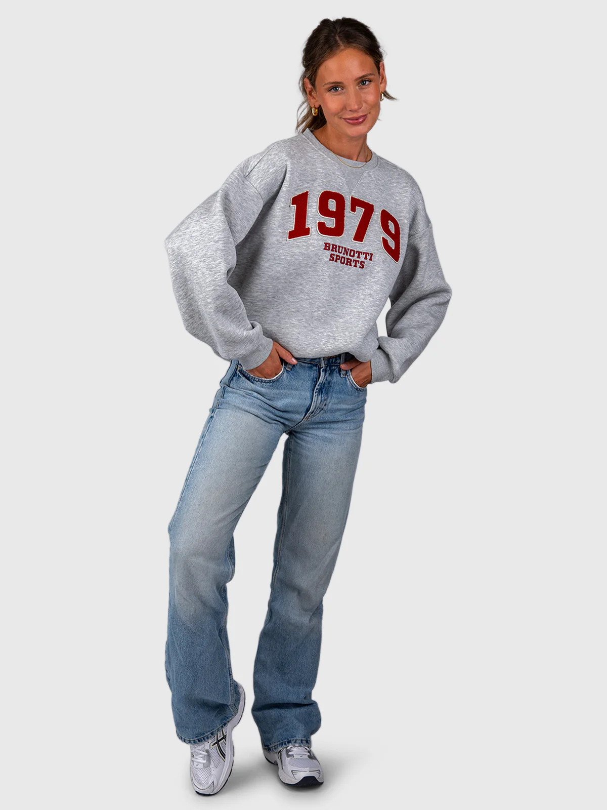 Aldora Women Sweater | Light Grey Melee - Image 5