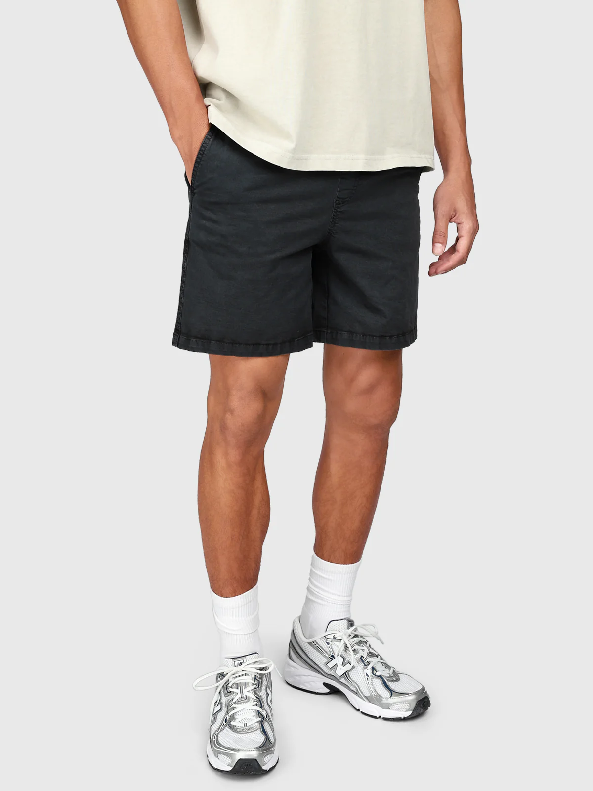 Alec Men Walk Shorts | Black - Image 5