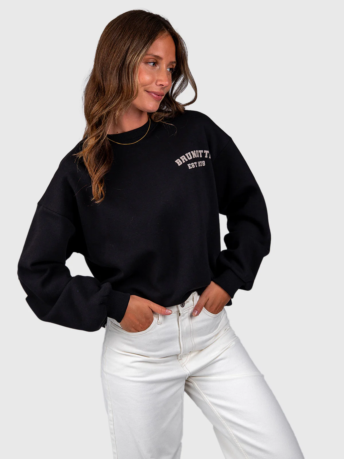 Alm Women Sweater | Black - Image 3