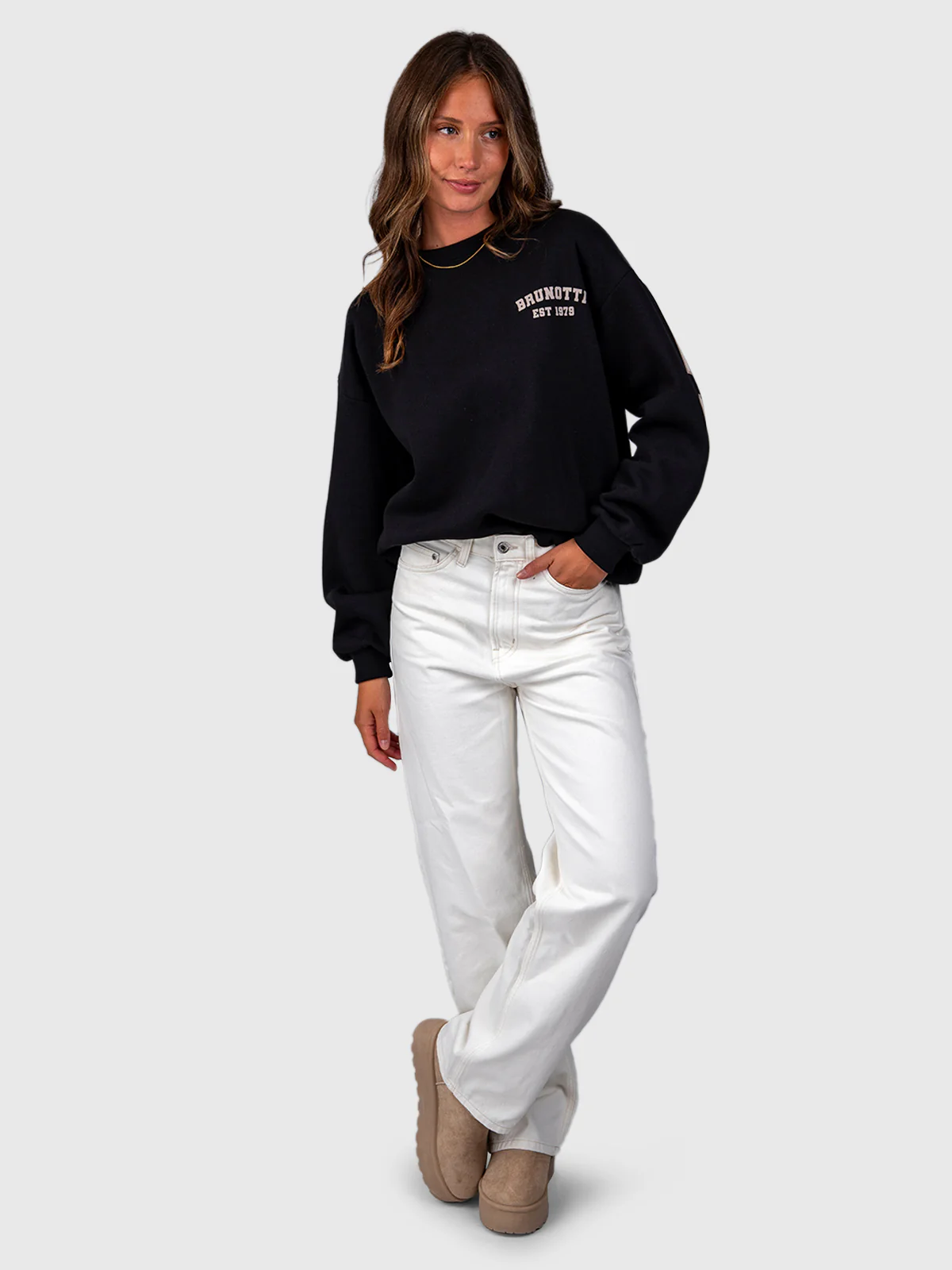 Alm Women Sweater | Black - Image 6