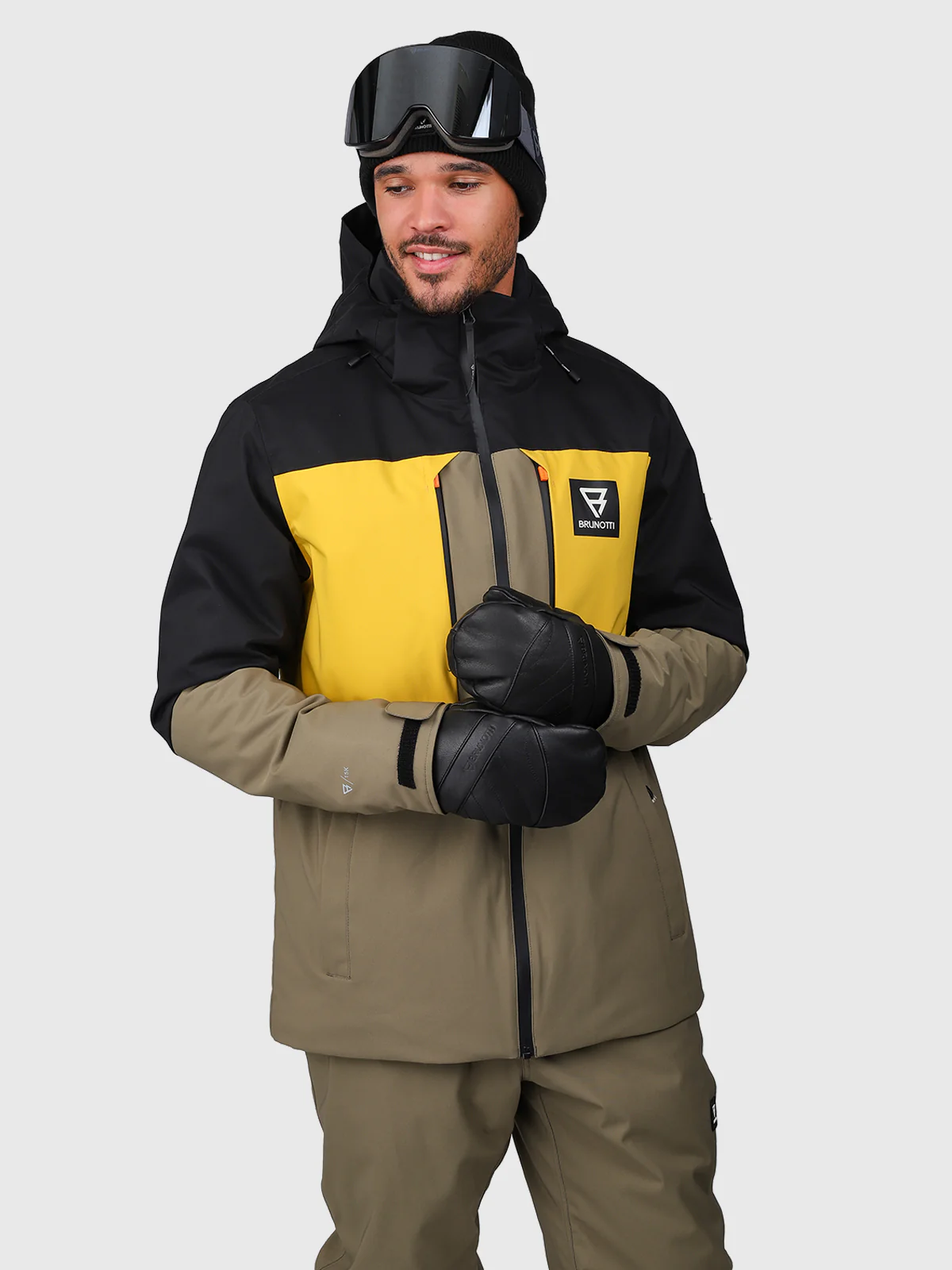 Aratin Men Snow Jacket | Dusky Green - Image 3