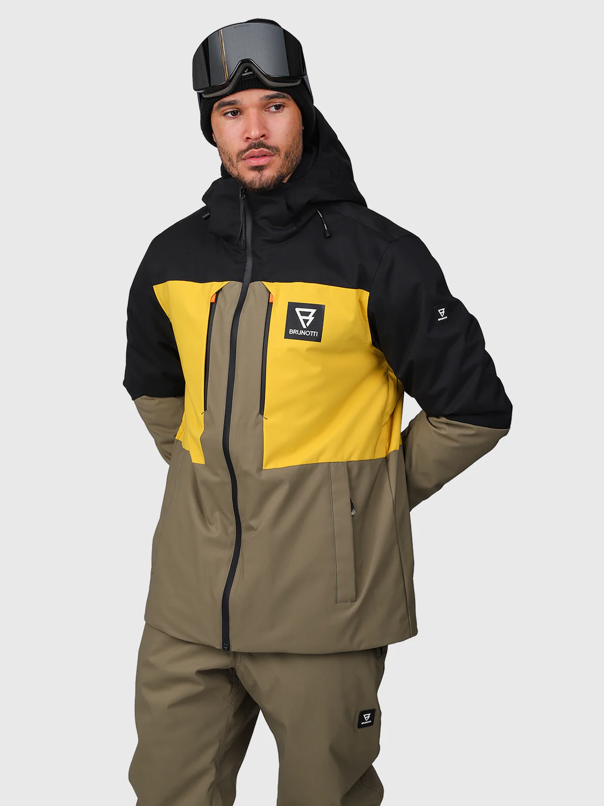 Aratin Men Snow Jacket | Dusky Green - Image 4