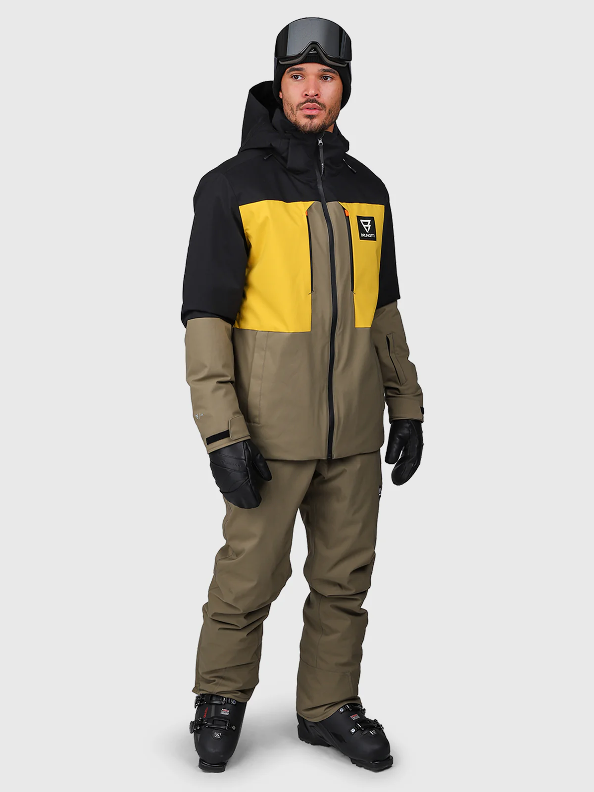 Aratin Men Snow Jacket | Dusky Green - Image 5
