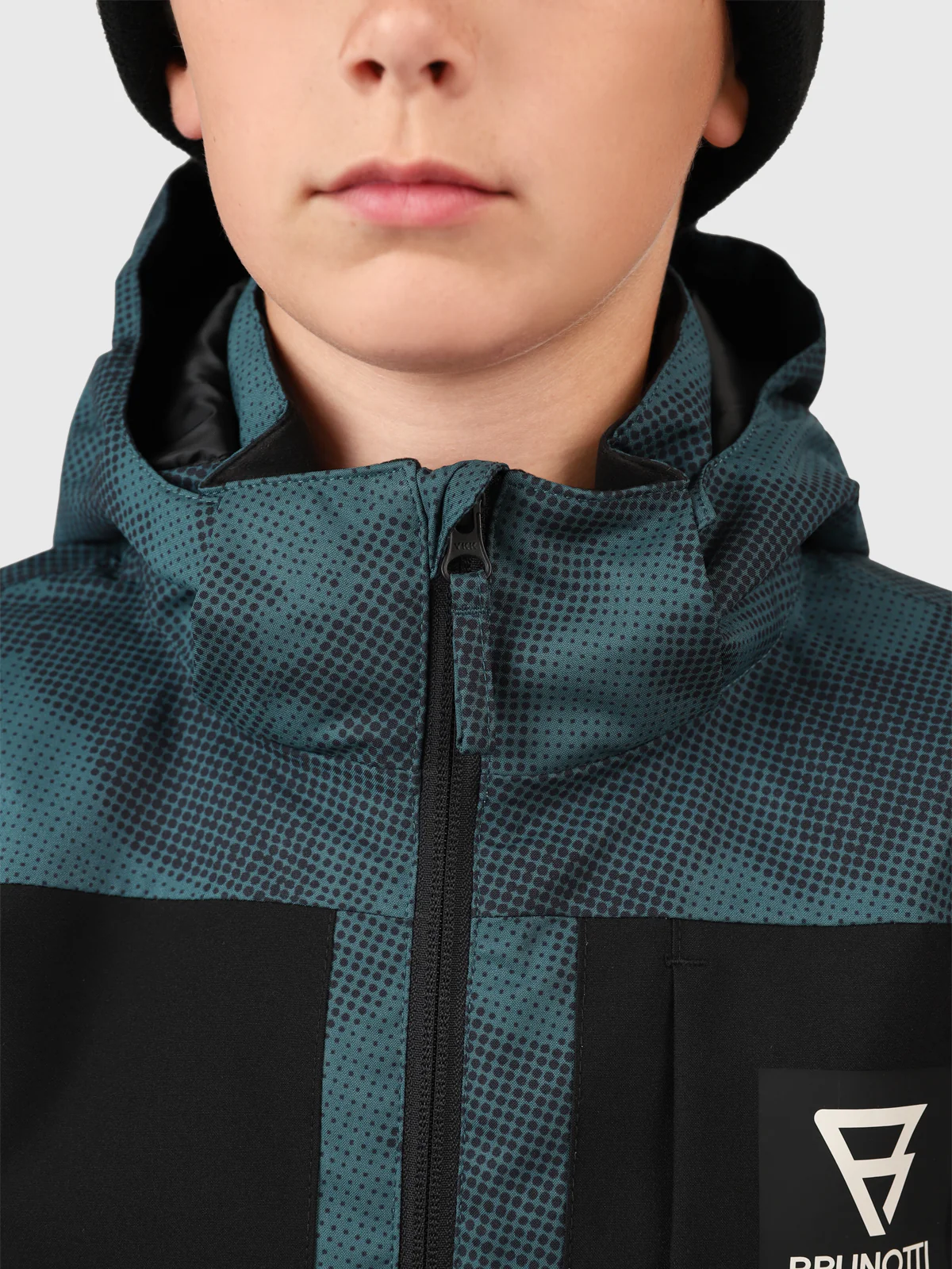 Aratiny-Gradient Boys Snow Jacket | Fuel Green - Image 6