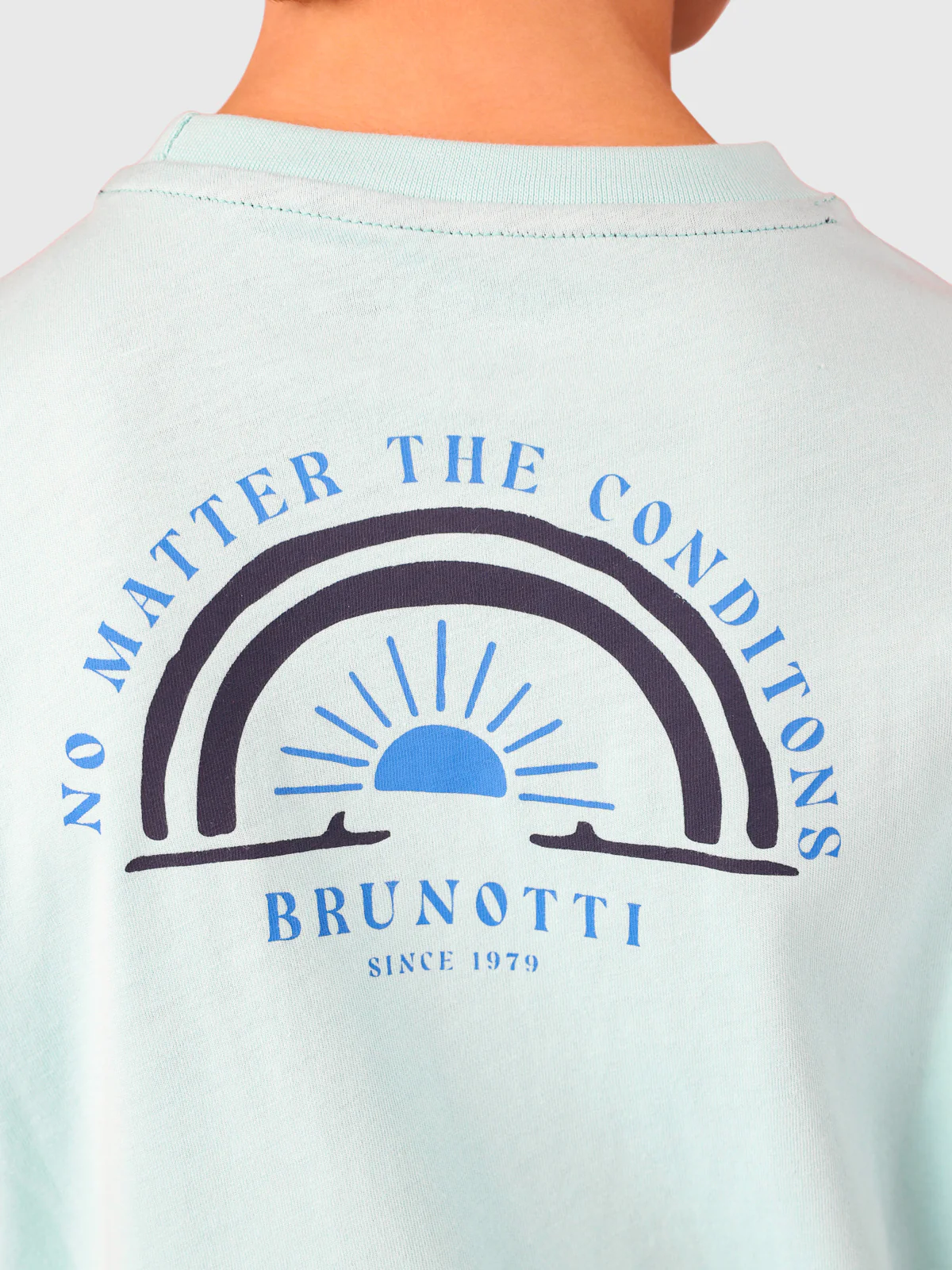 Archian Boys T-shirt | Aruba Blue - Image 6