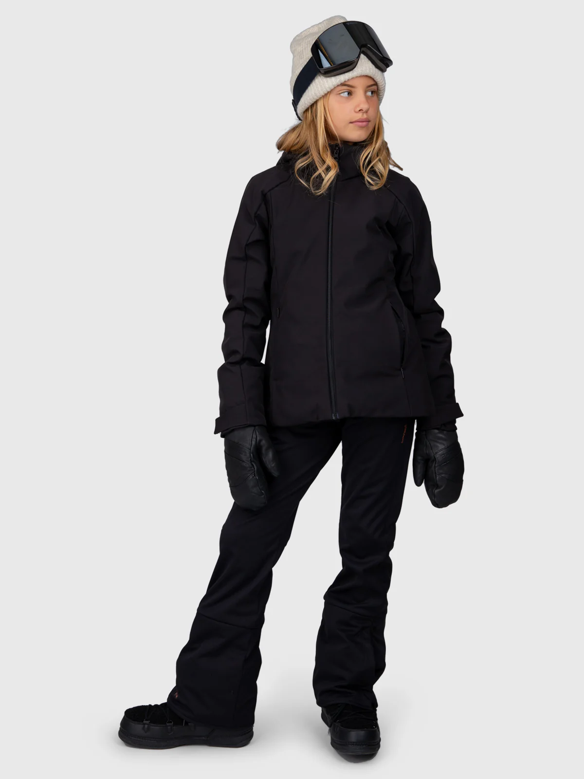 Ariasy Girls Softshell Jacket | Black - Image 5