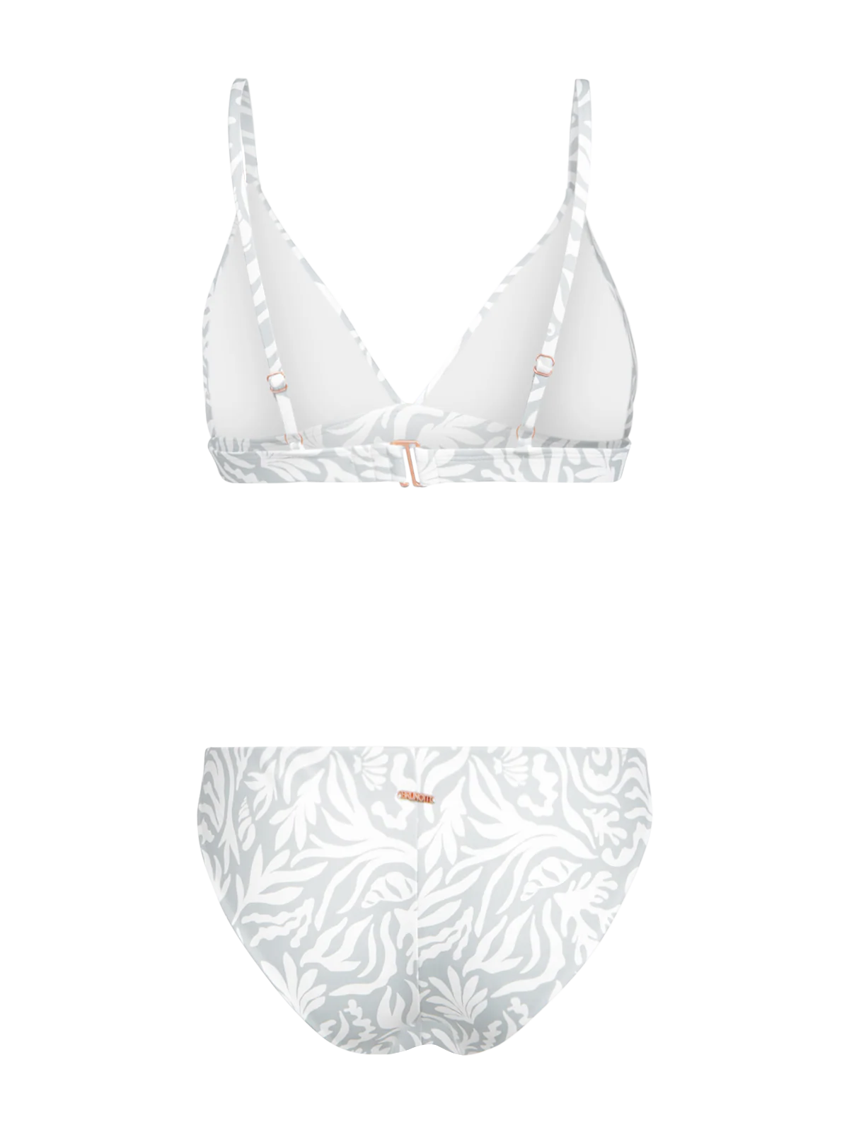 Aurely-Print Women Bikini | Aqua Grey - Image 8