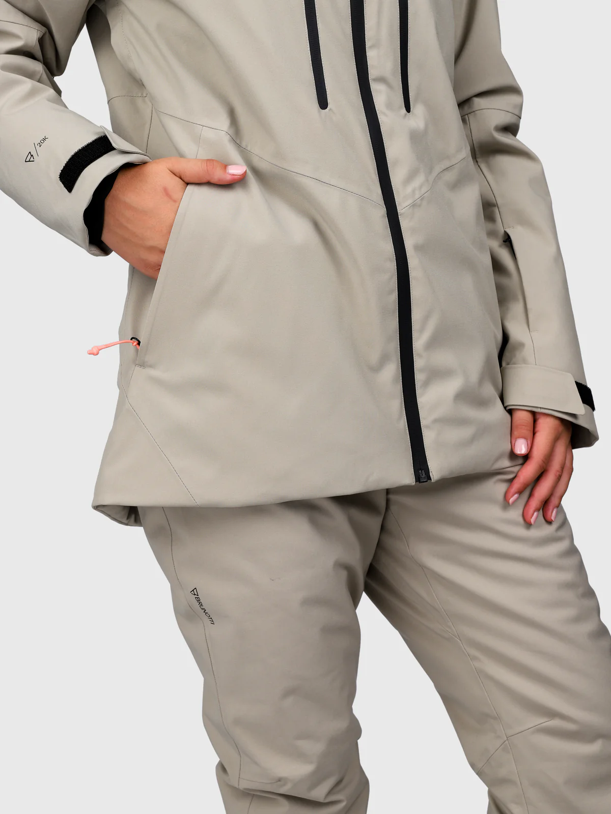 Avamena Women Snow Jacket | Fungi - Image 14