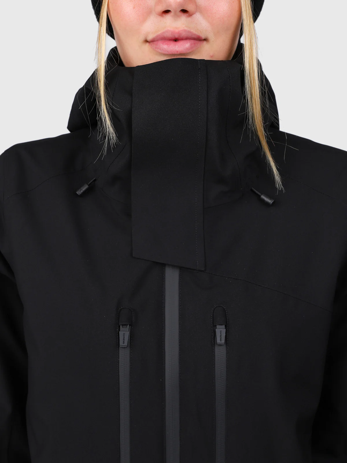 Avamena Women Snow Jacket | Black - Image 11