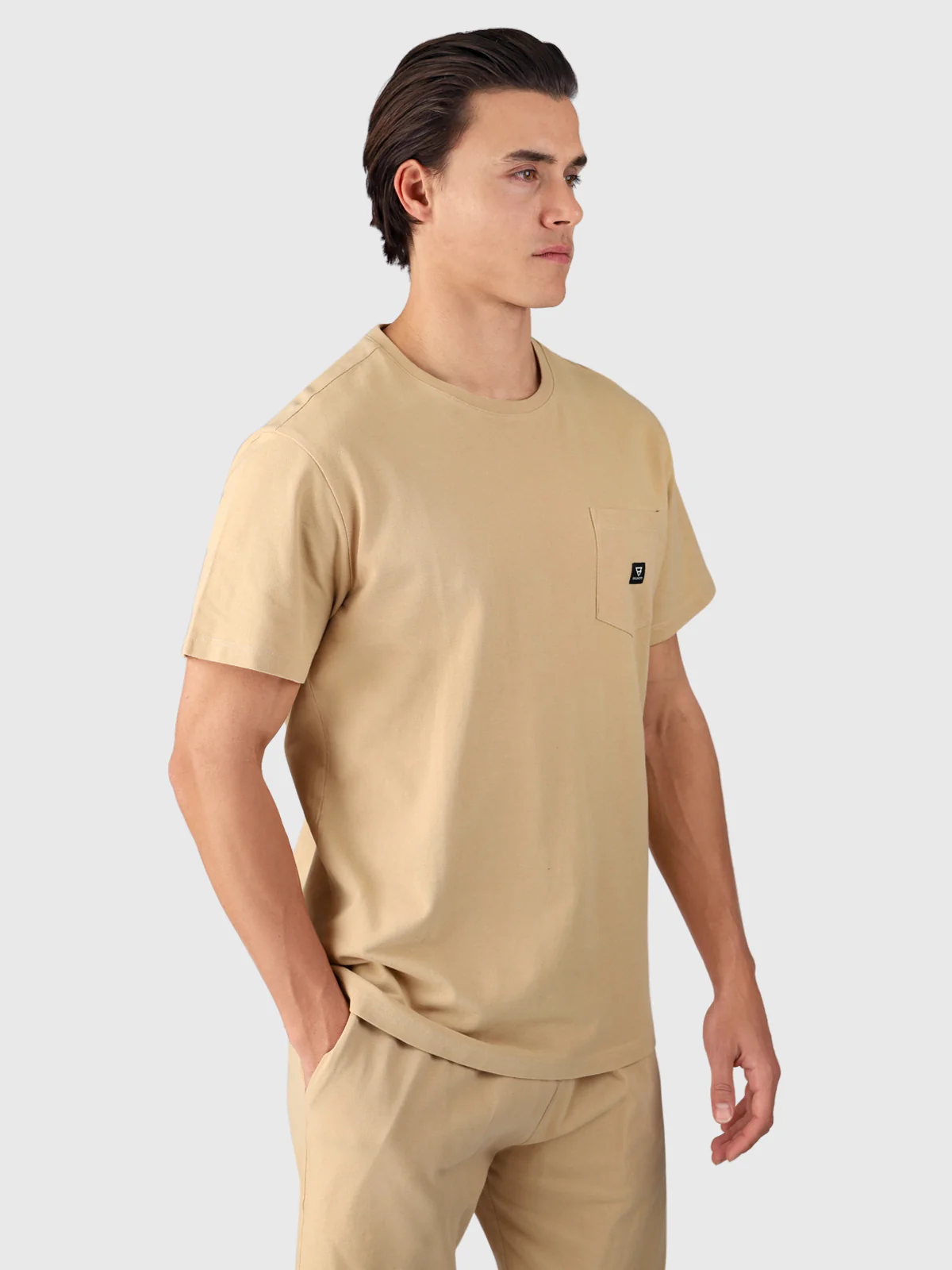 Axle-Pique Men T-shirt | Ginger - Image 3