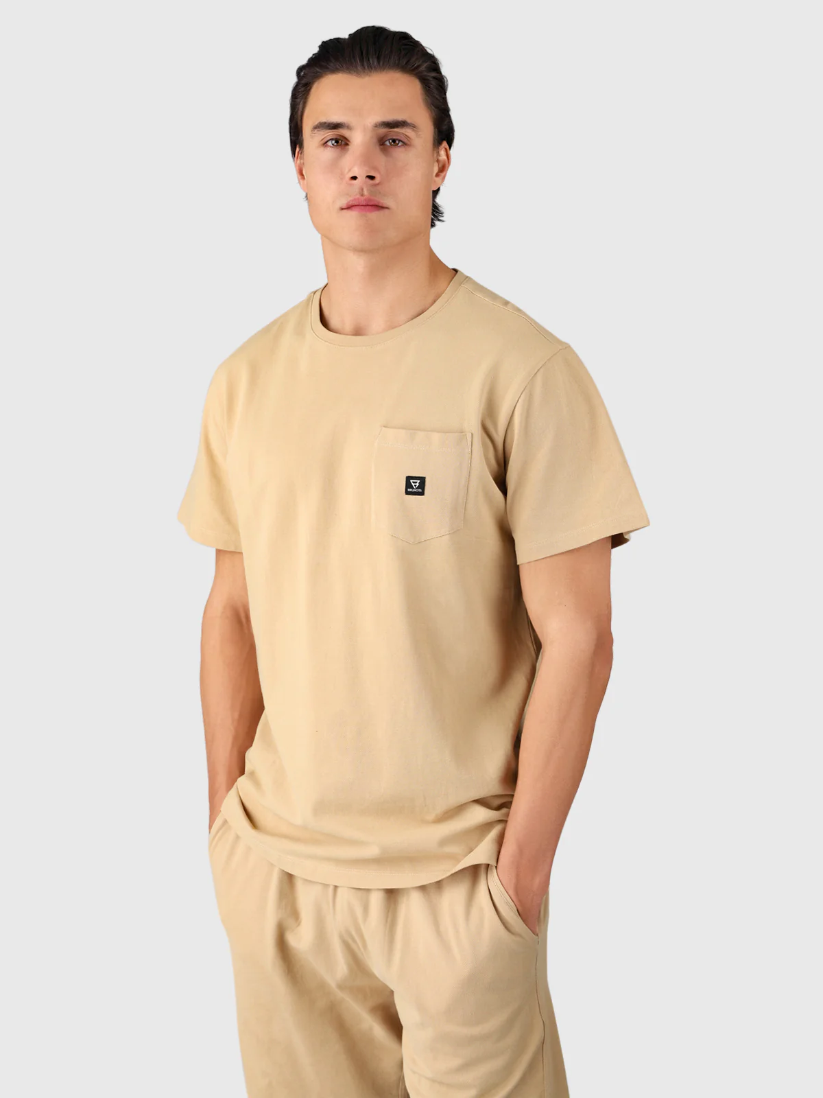 Axle-Pique Men T-shirt | Ginger - Image 4