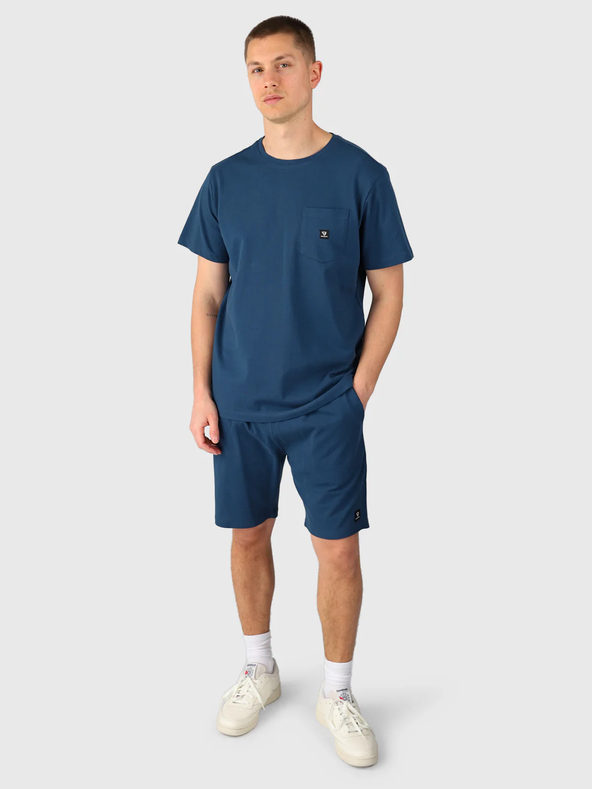 Axle-Pique Men T-shirt | Night Blue - Image 5