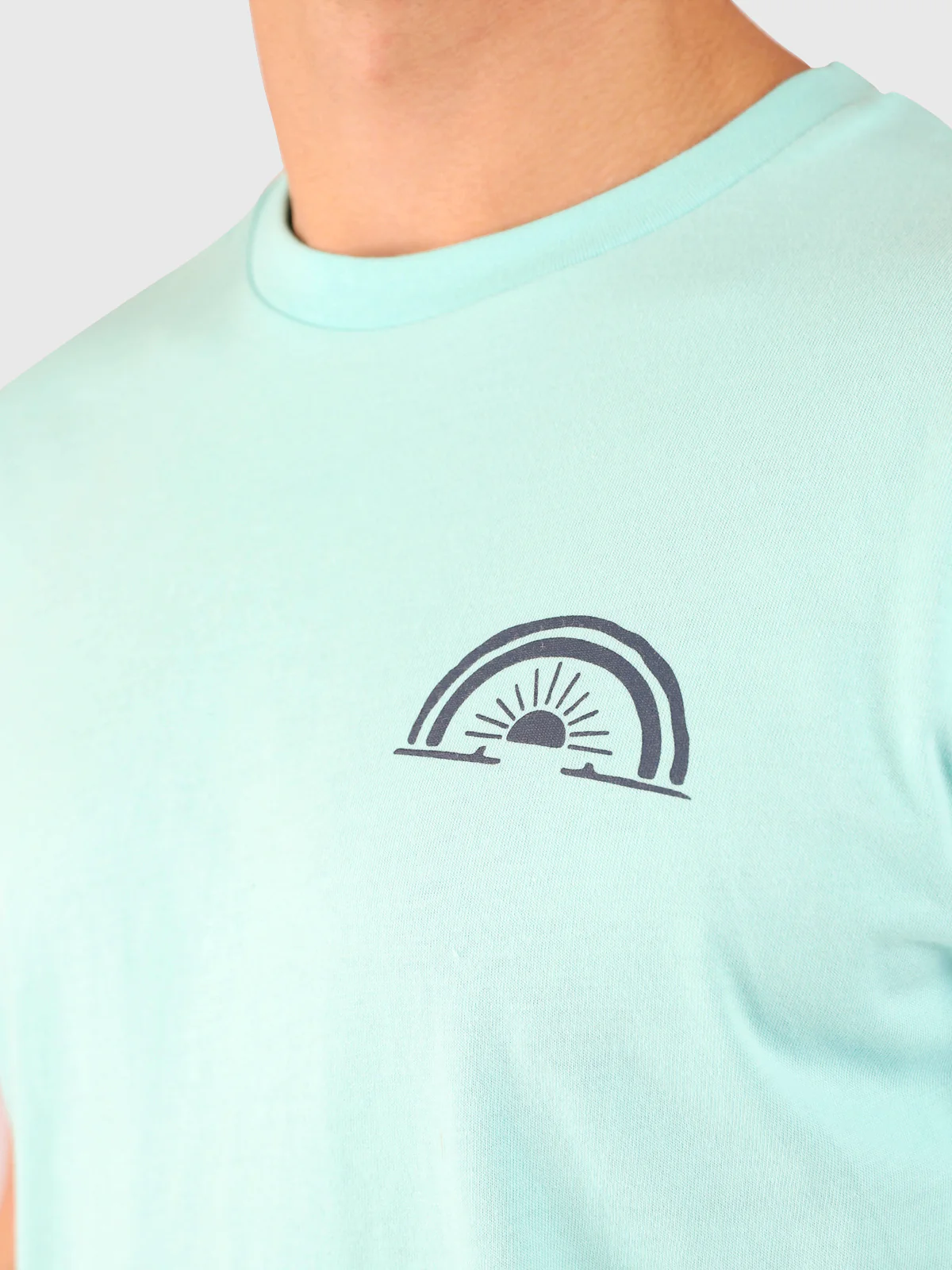 Baye Men T-shirt | Aruba Blue - Image 6