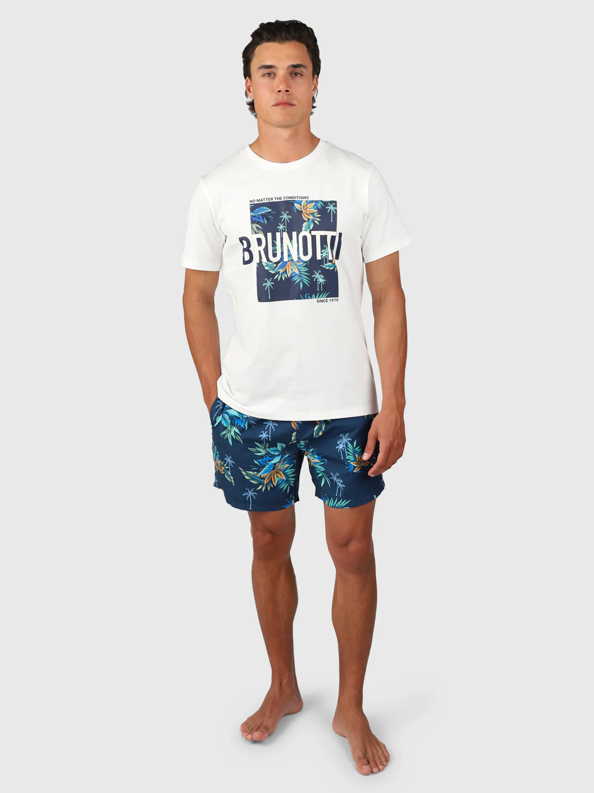 Baye Men T-shirt | Snow - Image 5