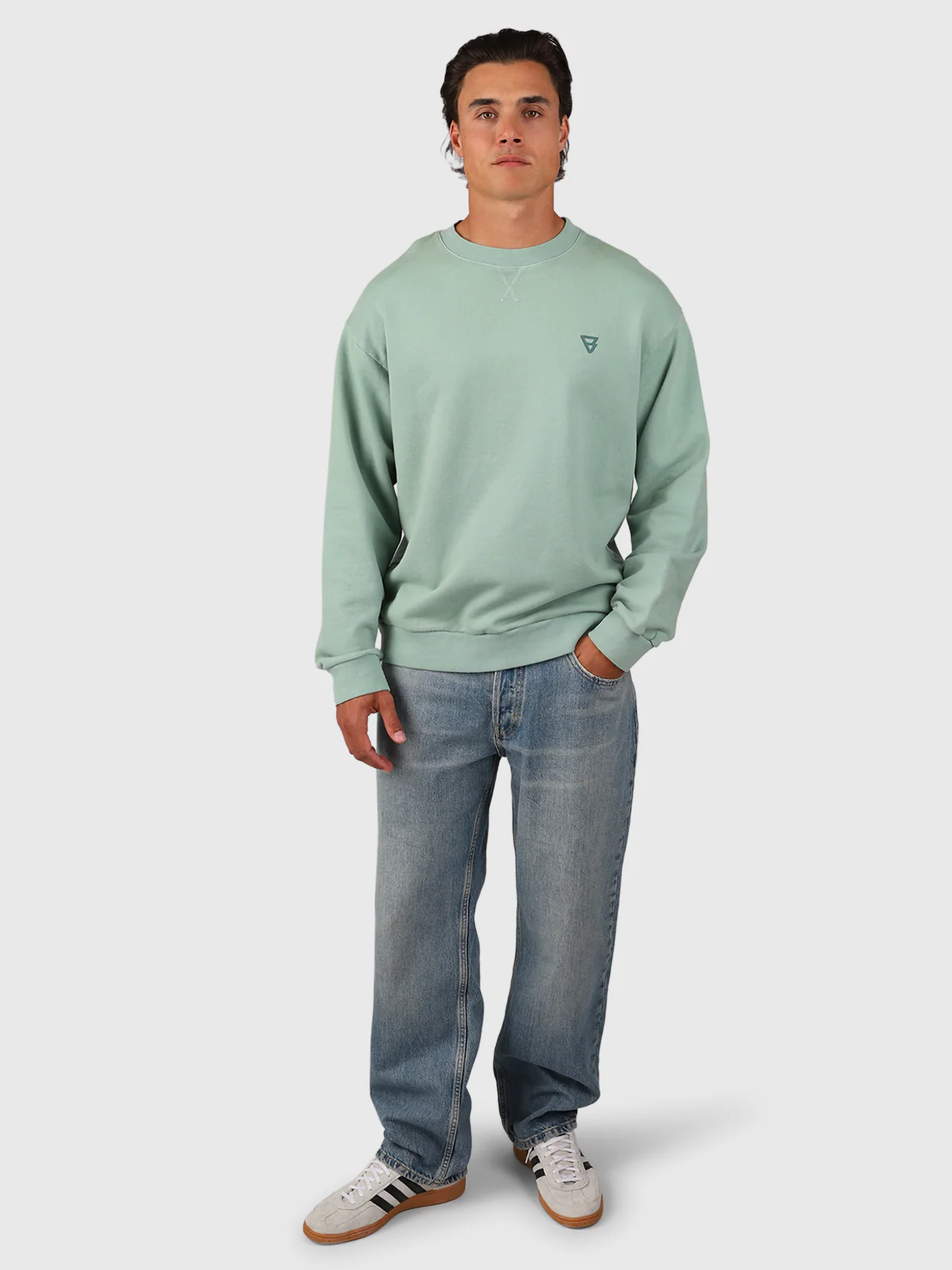 Beachwash Men Sweater | Bottle Green - Image 5