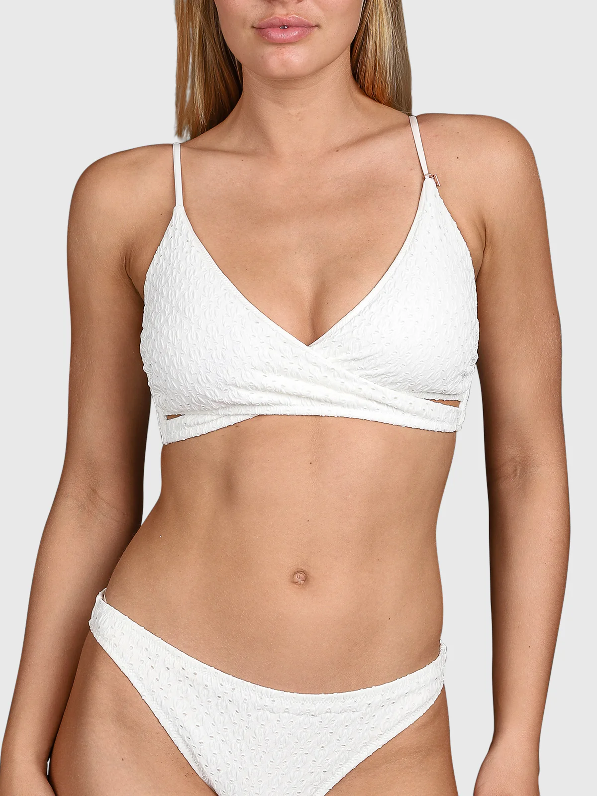 Bella-Broidery Women Bikini | Snow - Image 10