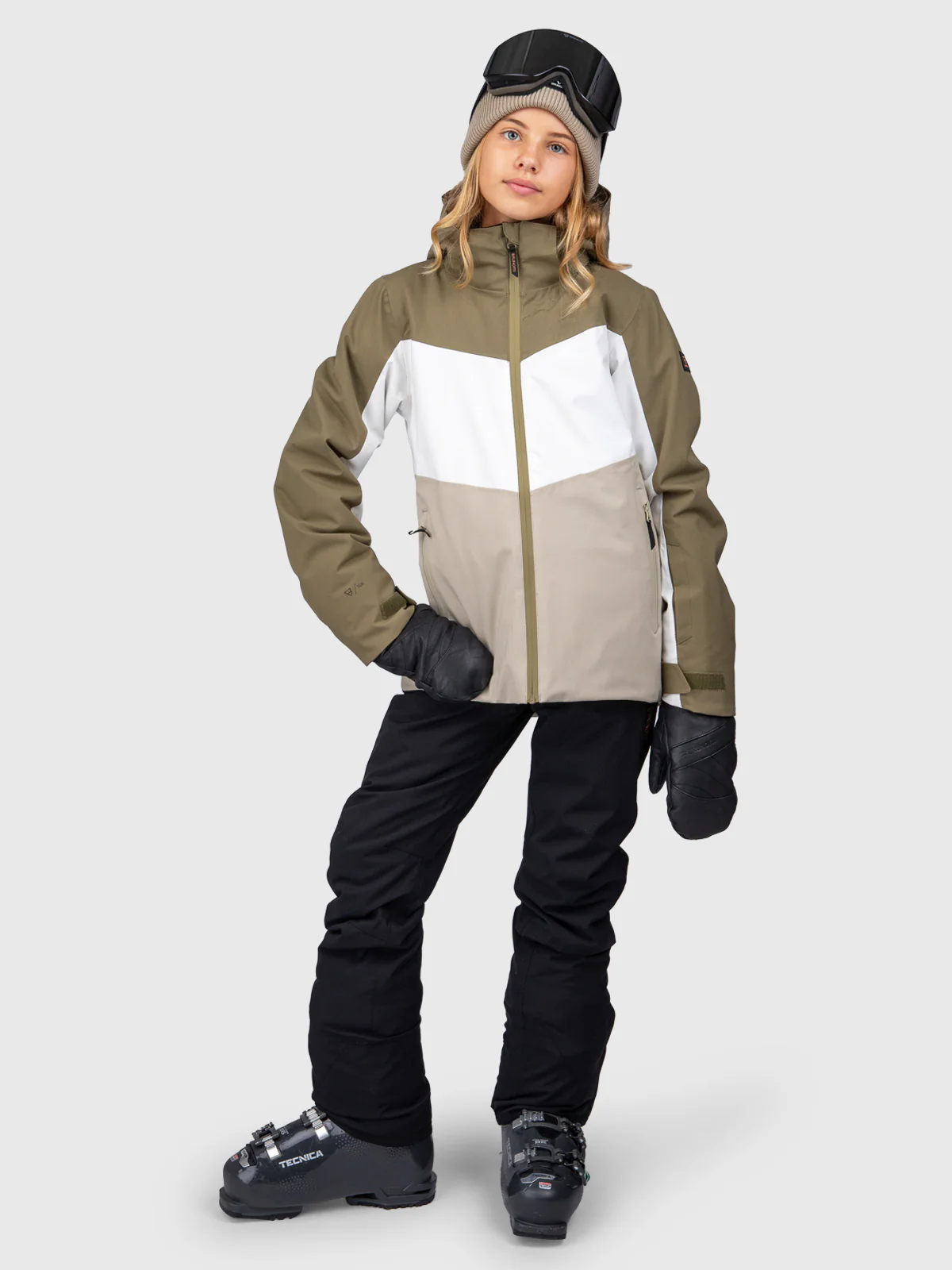 Bellacarvy Girls Snow Pants | Black - Image 2