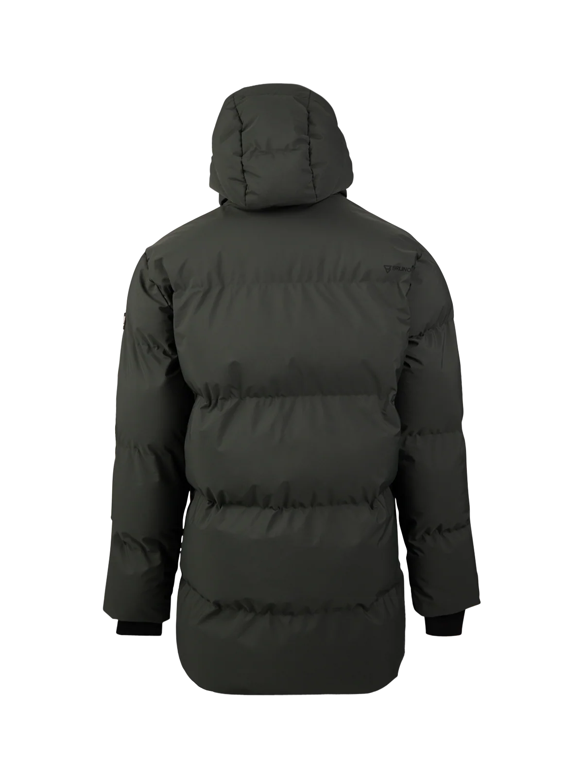 Bigmain Men Long Puffer Jacket | Urban Grey - Image 8