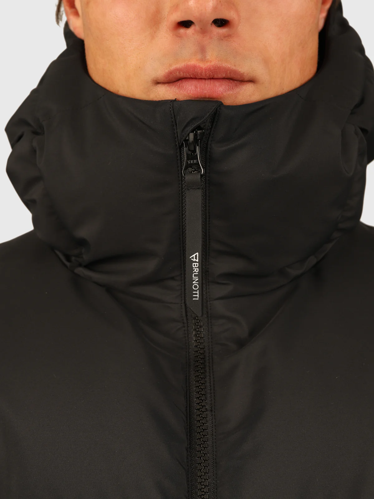 Bigmain Men Long Puffer Jacket | Black - Image 11