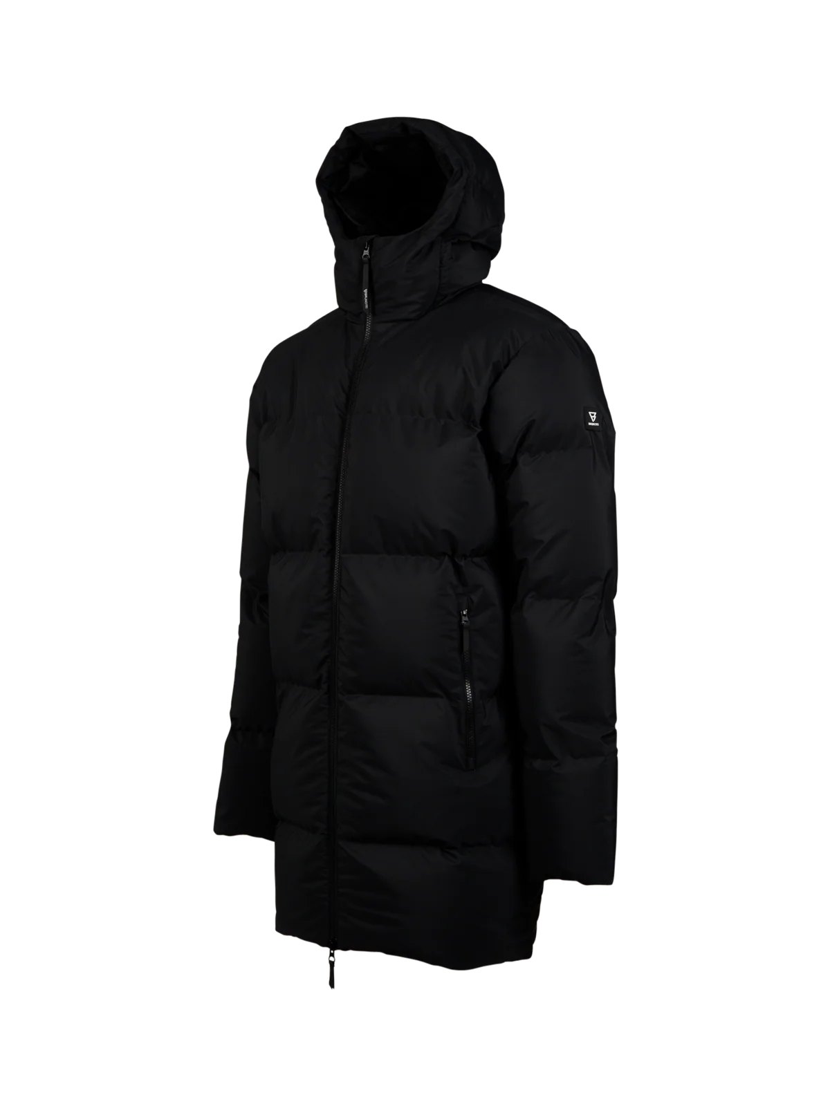 Bigmain Men Long Puffer Jacket | Black - Image 7