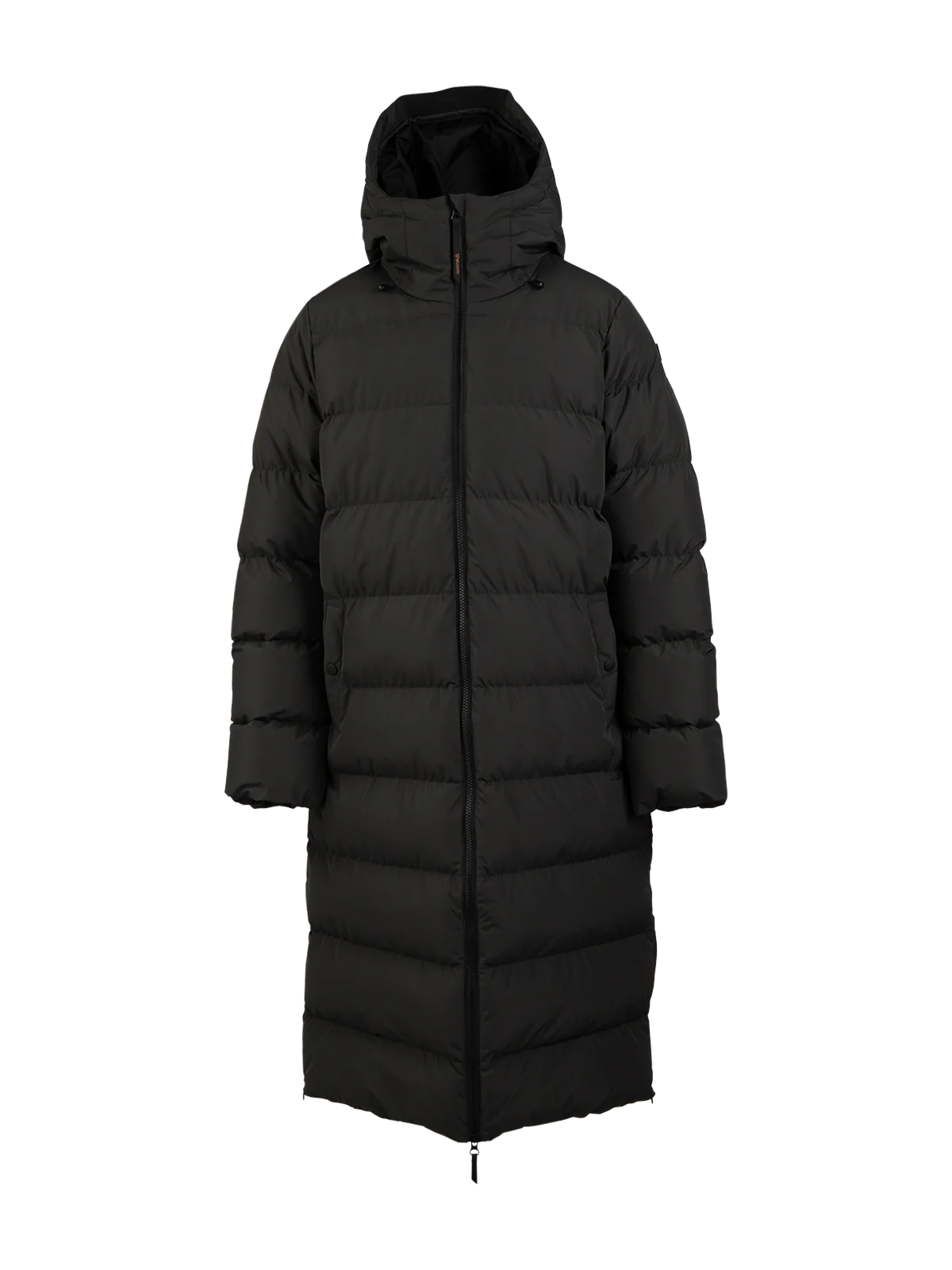 Bigsur Women Long Puffer Jacket | Pirate Black - Image 7