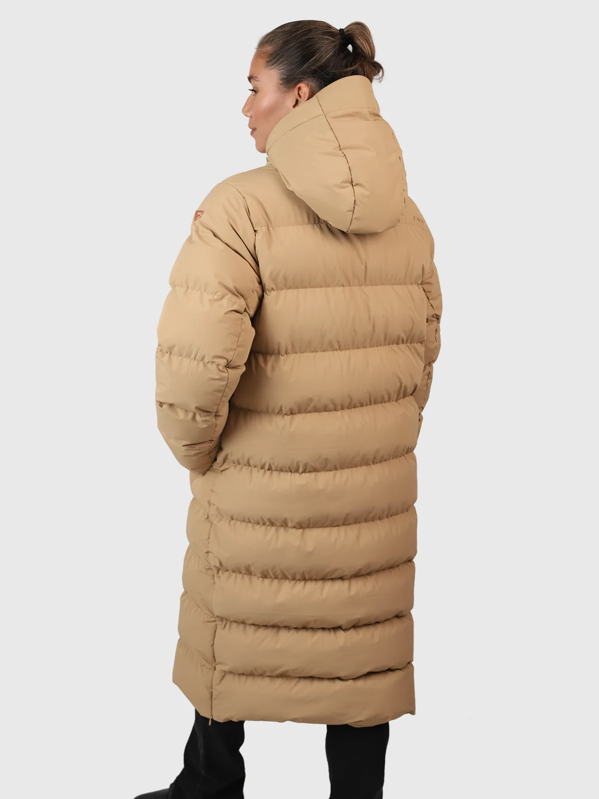 Bigsur Women Long Puffer Coat | Desert - Image 2