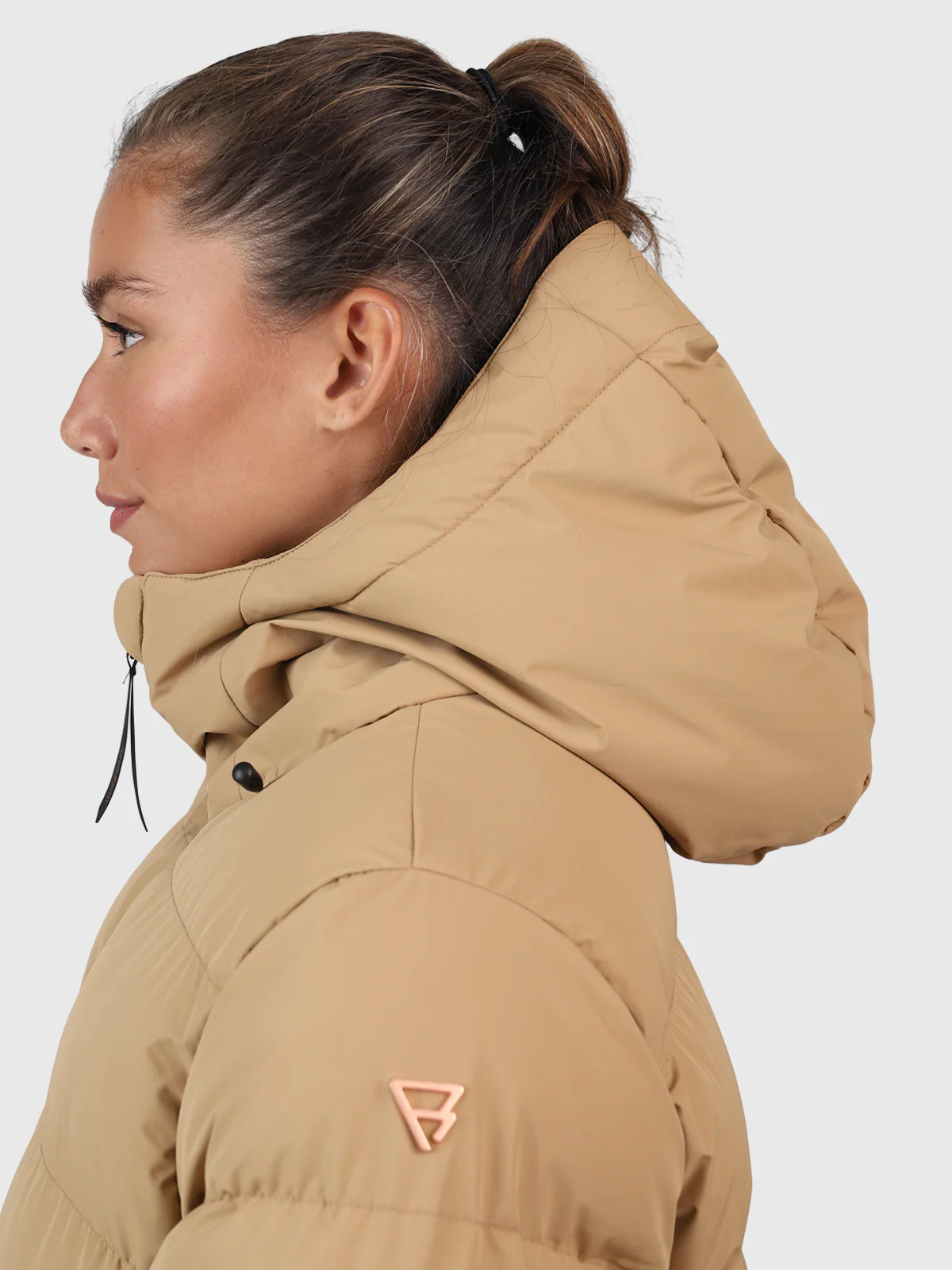 Bigsur Women Long Puffer Coat | Desert - Image 6
