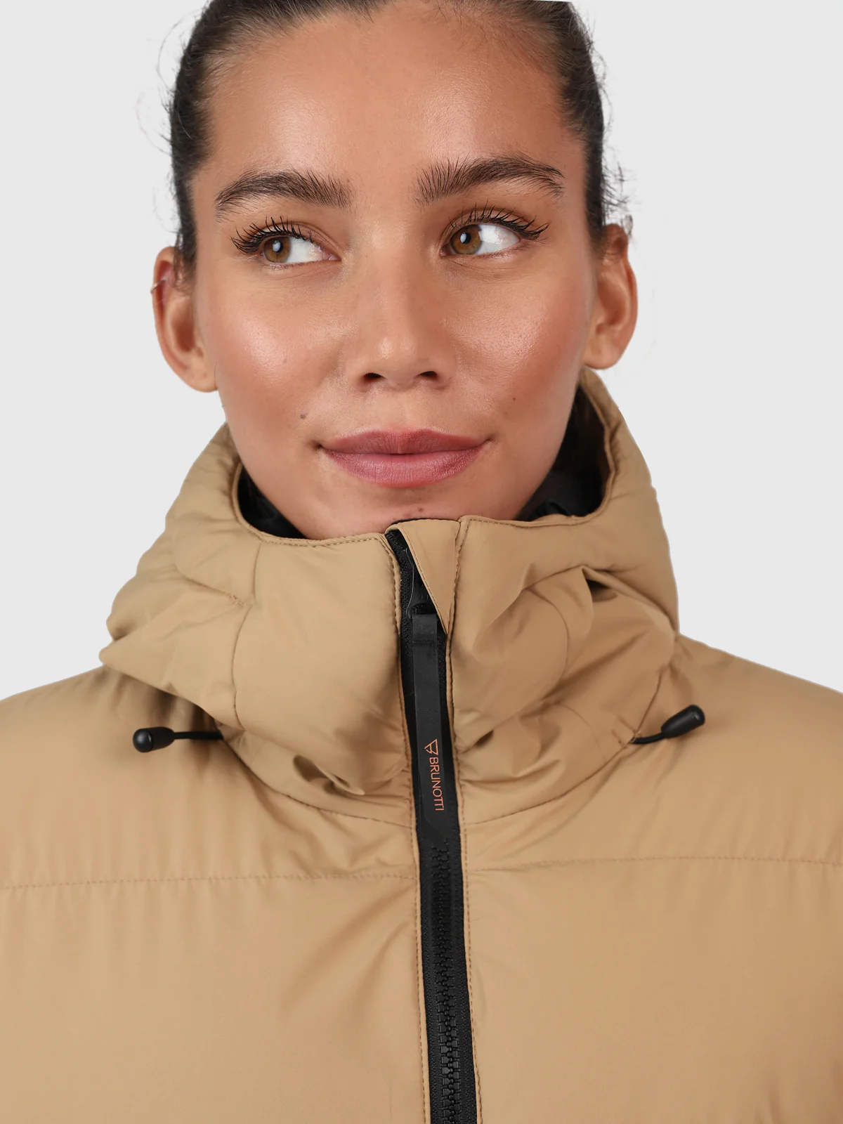 Bigsur Women Long Puffer Coat | Desert - Image 7