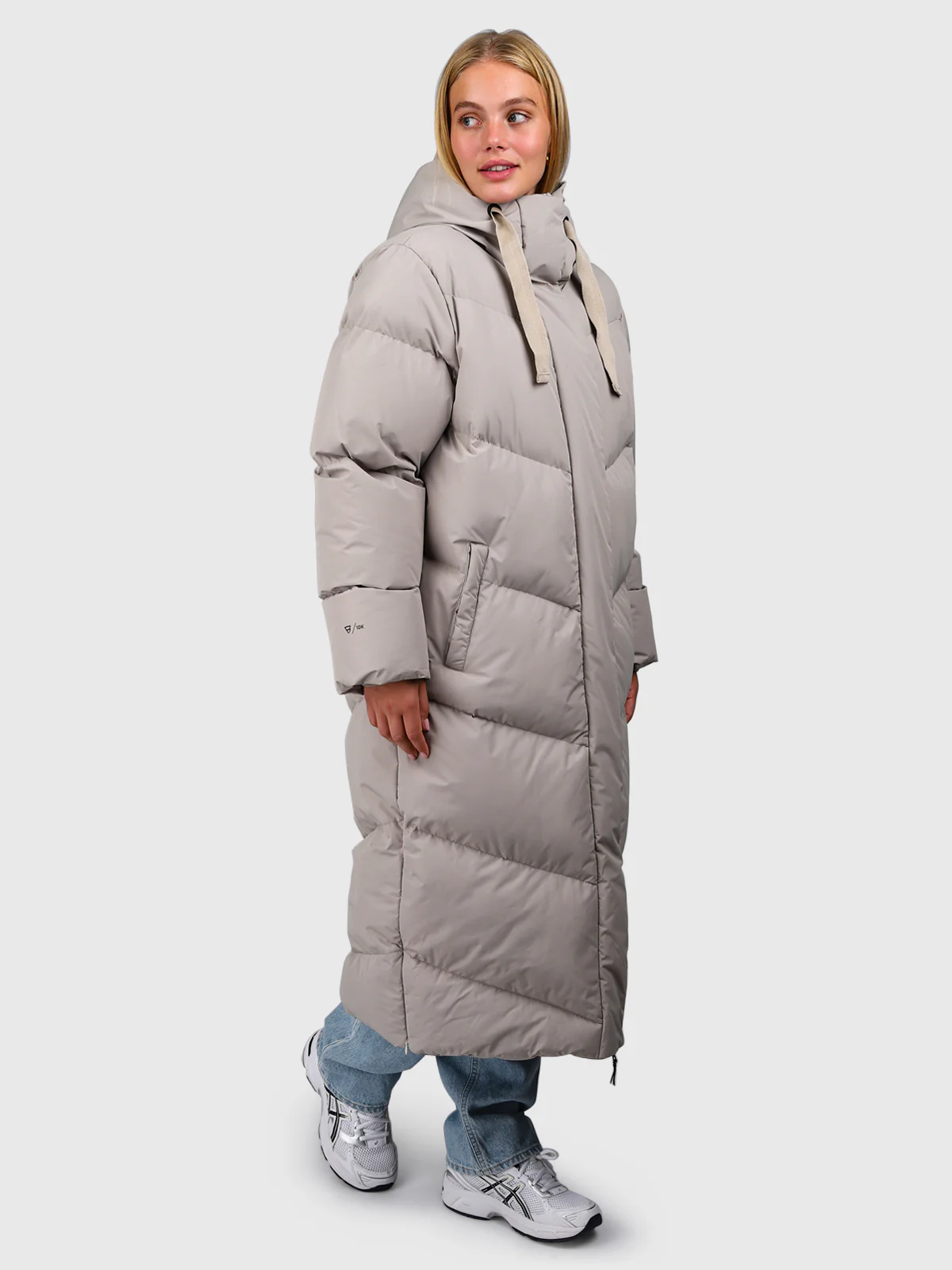 Bigsury Women Long Puffer Jacket | Fungi - Image 4