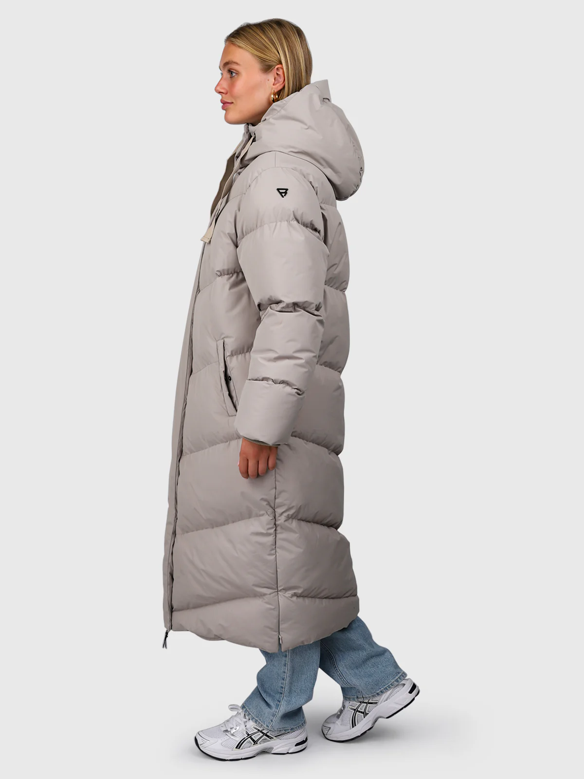 Bigsury Women Long Puffer Jacket | Fungi - Image 5