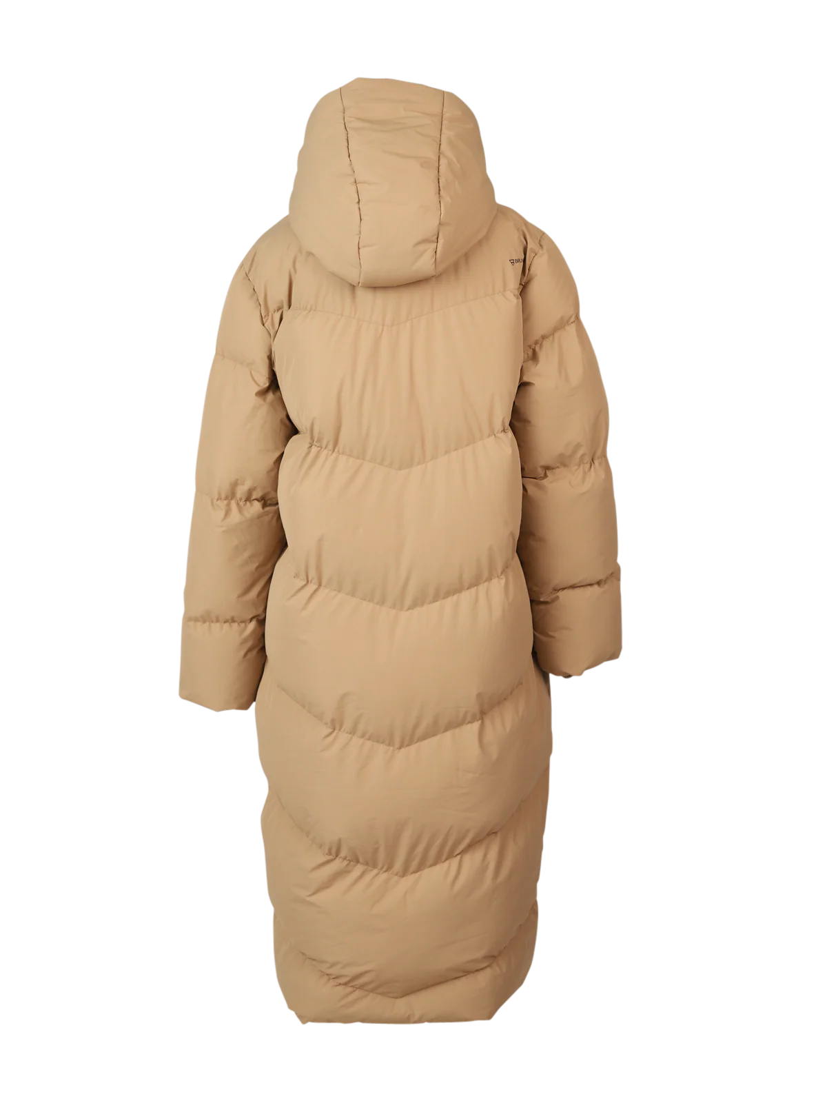Bigsury Women Long Puffer Coat | Desert - Image 14