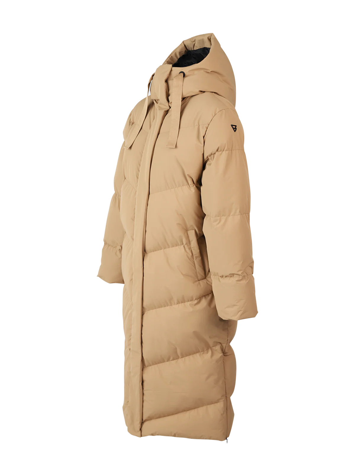 Bigsury Women Long Puffer Coat | Desert - Image 15
