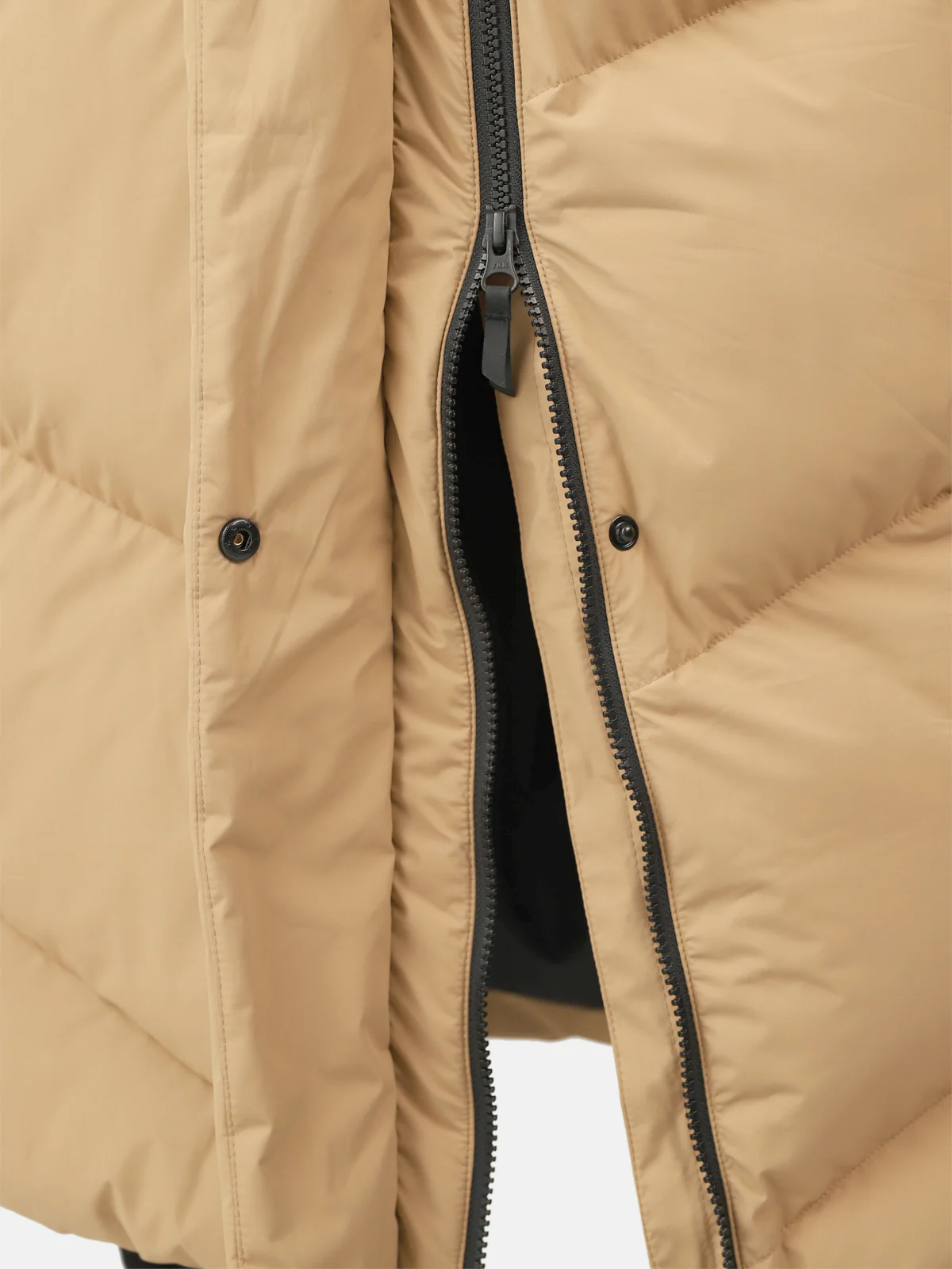 Bigsury Women Long Puffer Coat | Desert - Image 8