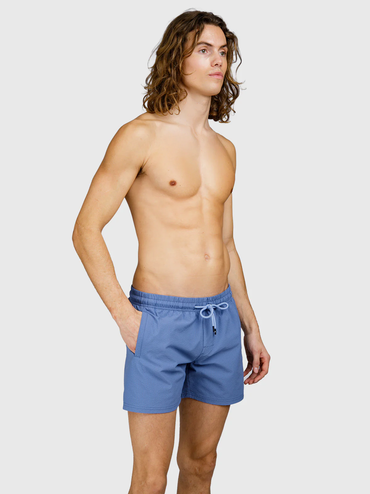 Boaz Men Swim Shorts | Grayblue - Image 4