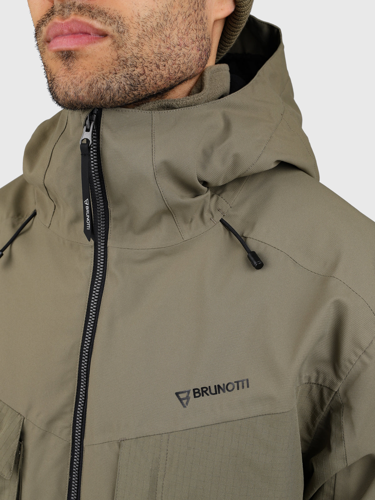 Bodish Men Snow Jacket | Dusky Green - Image 14