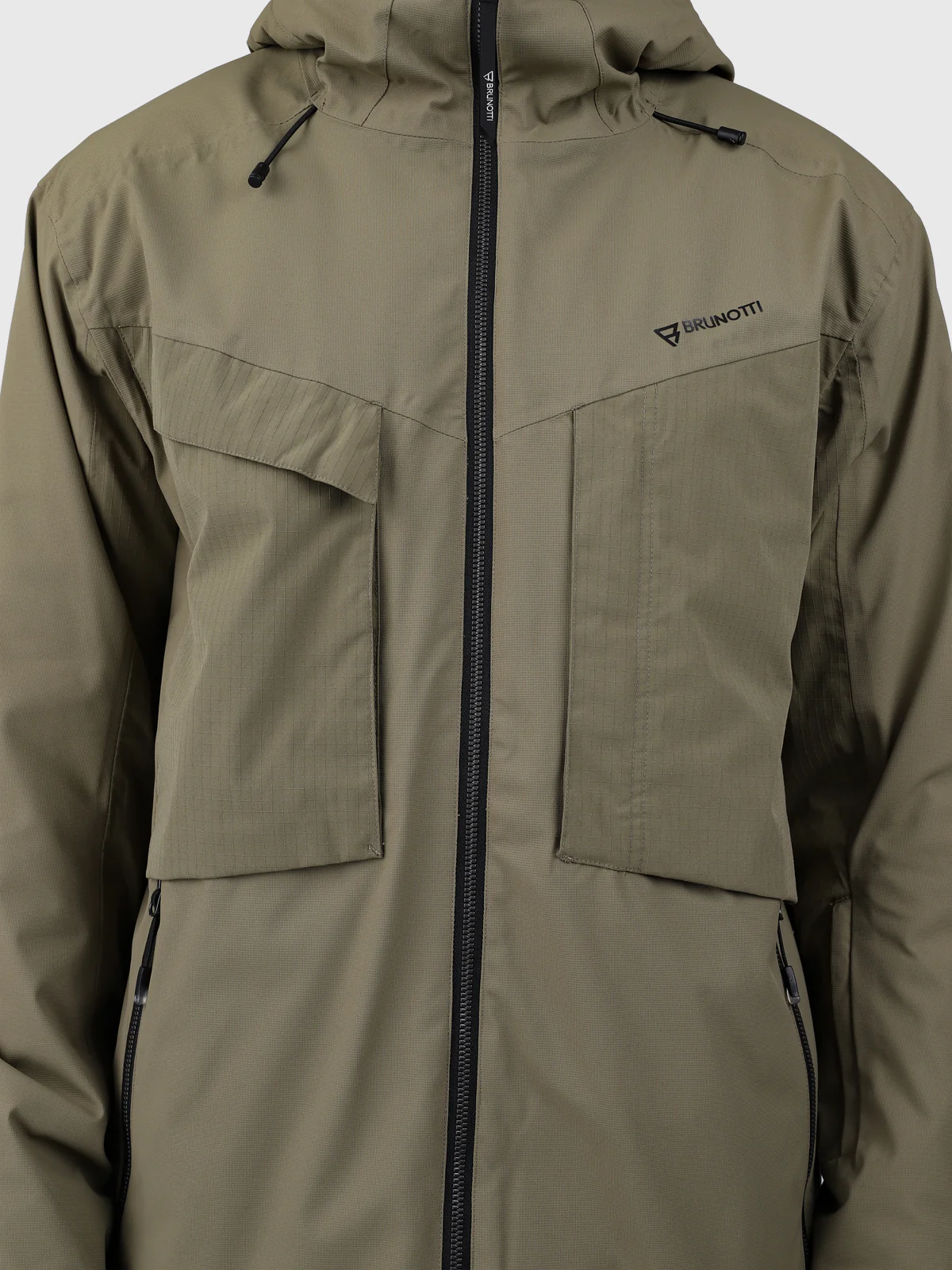 Bodish Men Snow Jacket | Dusky Green - Image 6
