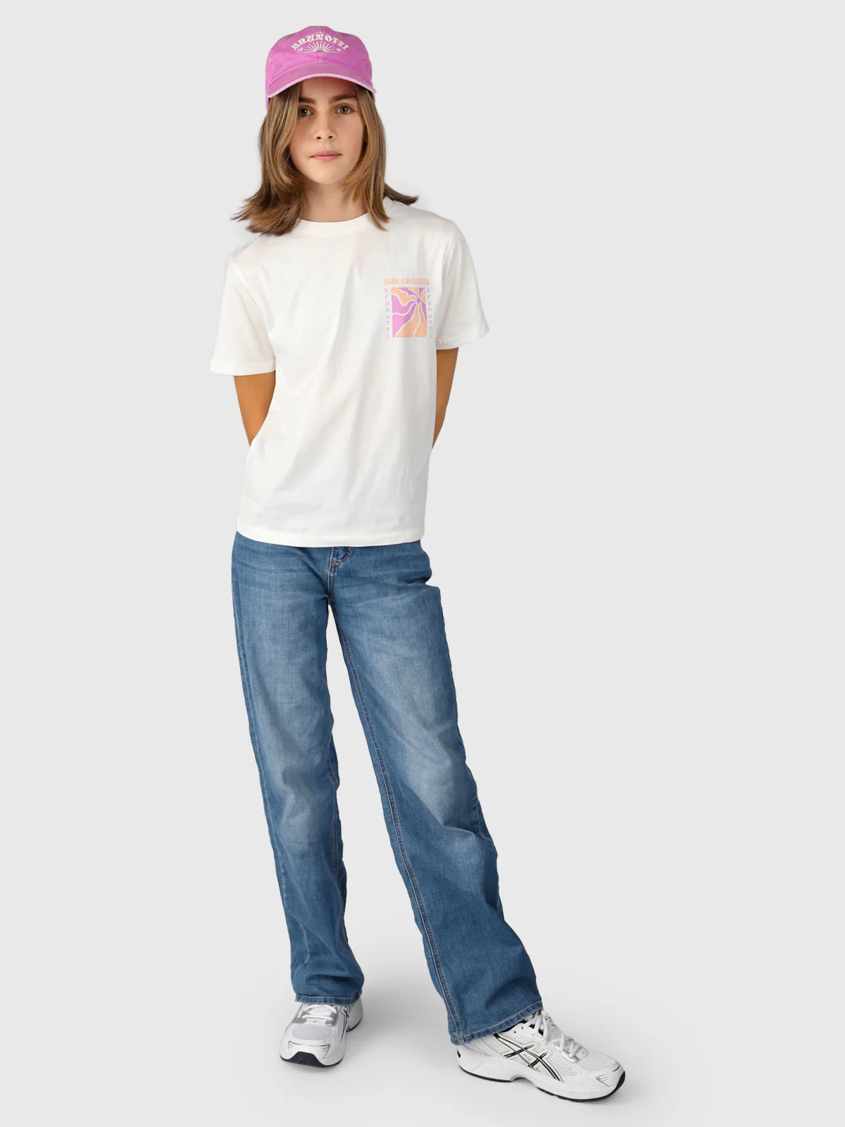 Braey Girls T-shirt | Snow - Image 3