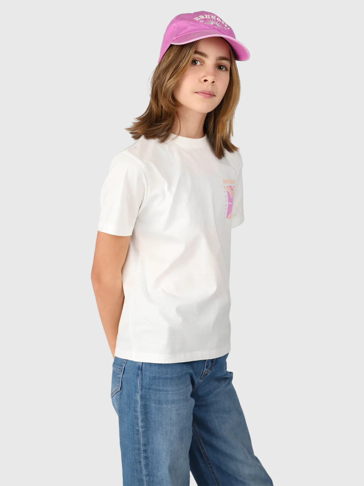 Braey Girls T-shirt | Snow - Image 4