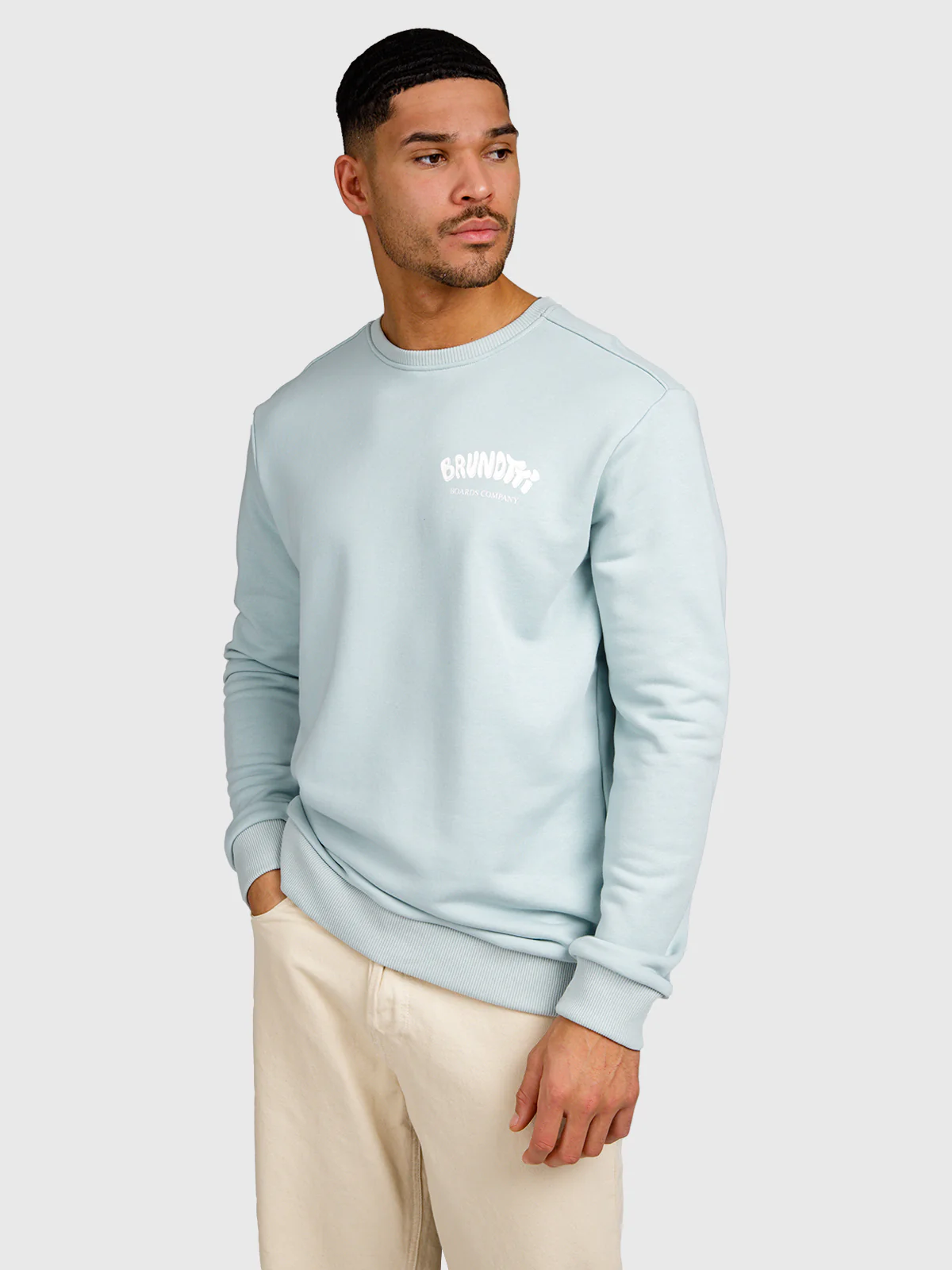 Bronson Men Sweater | Mist - Image 3