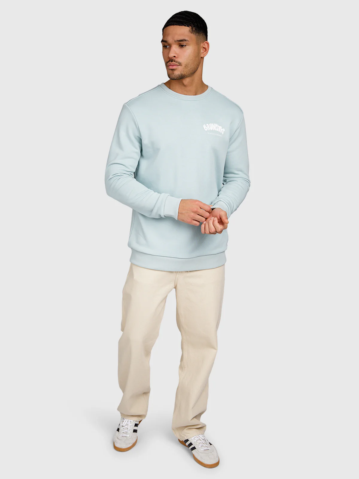 Bronson Men Sweater | Mist - Image 5