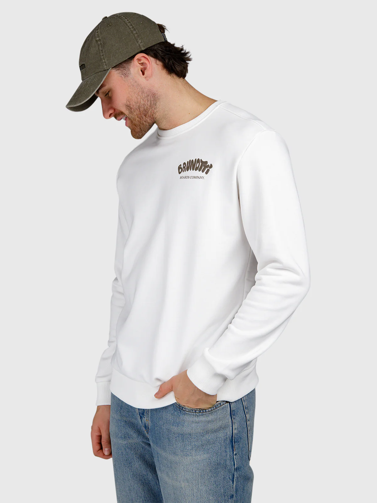 Bronson Men Sweater | Snow - Image 4