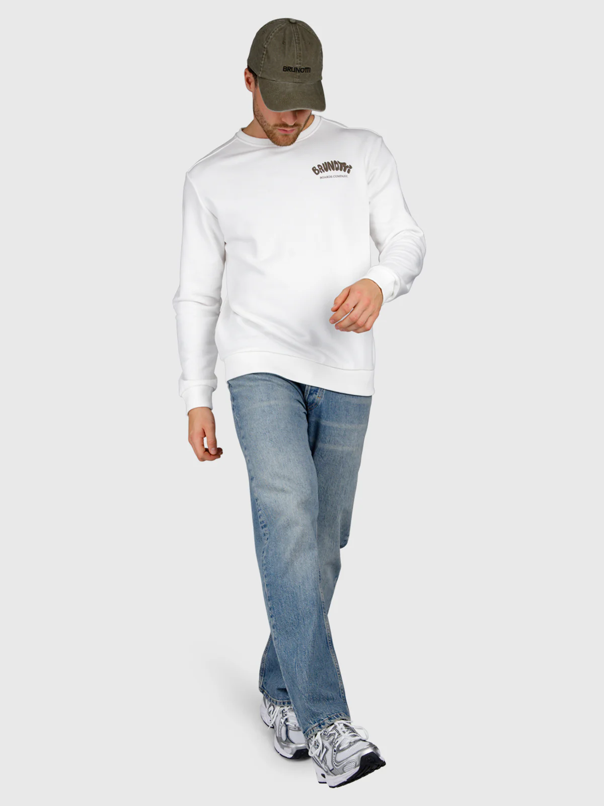 Bronson Men Sweater | Snow - Image 5