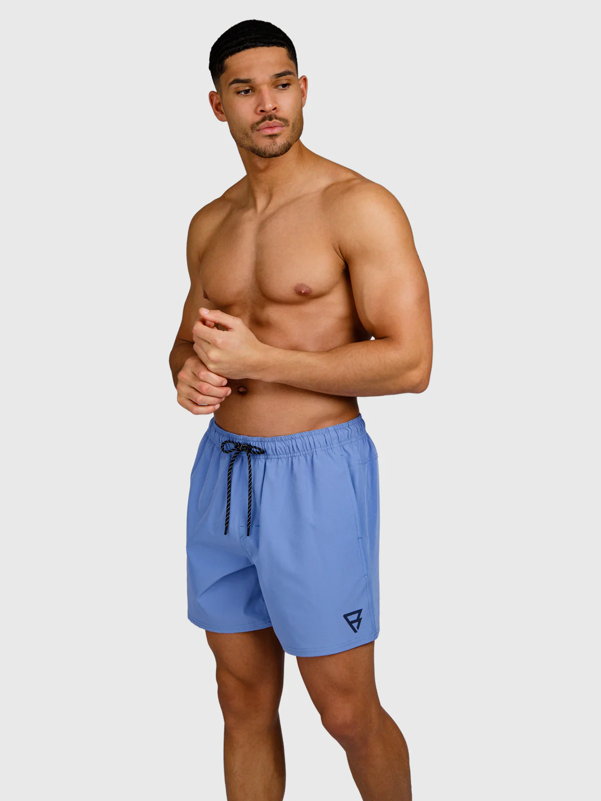 Bru-conic Men Swim Shorts | Grayblue - Image 3