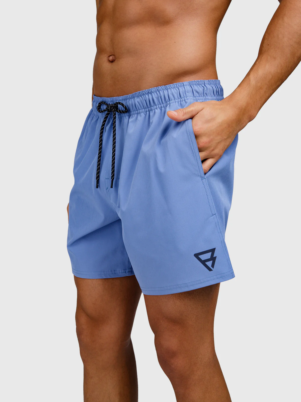 Bru-conic Men Swim Shorts | Grayblue - Image 6